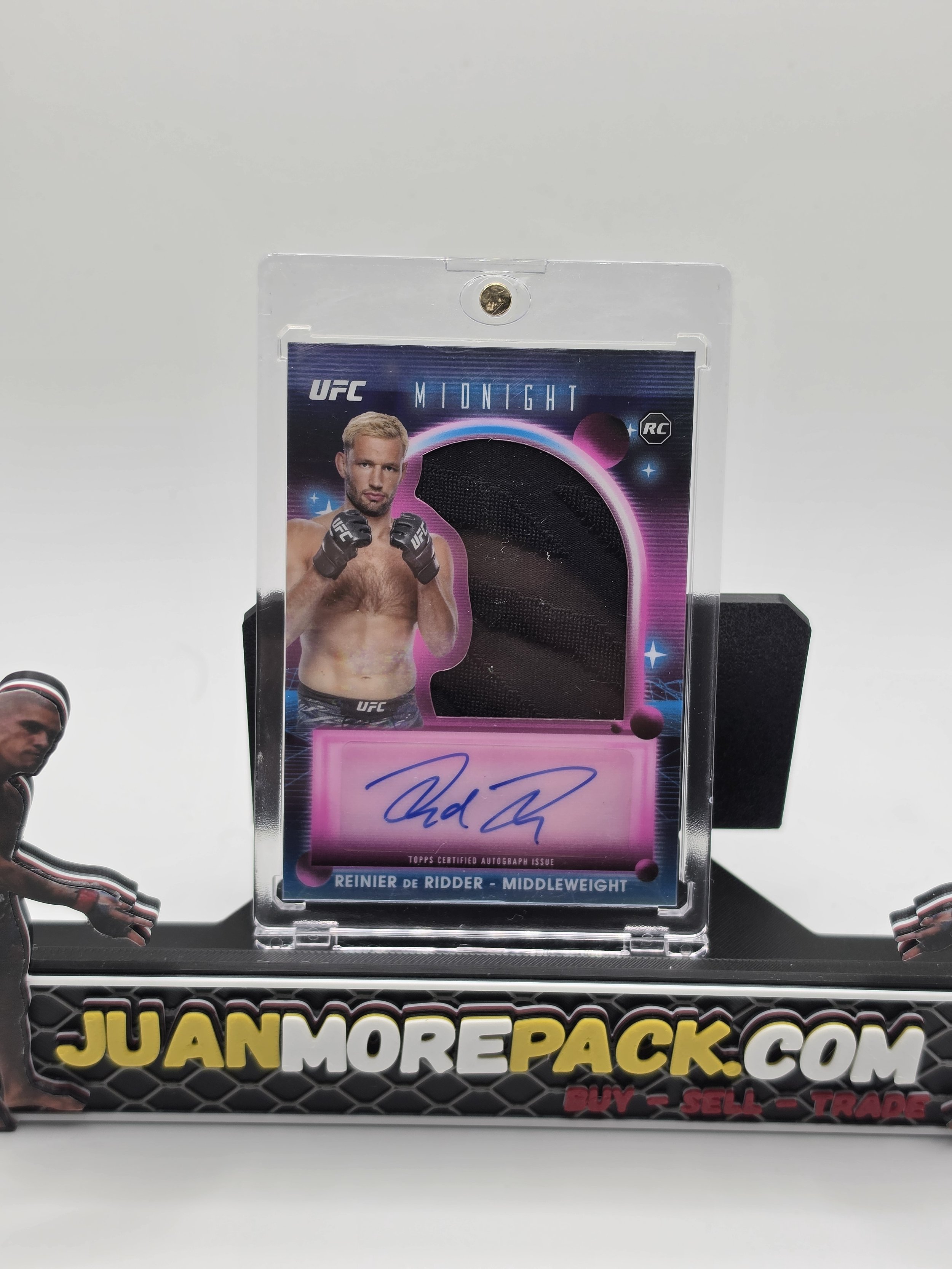 Reinier De Ridder 2025 Topps Midnight Patch Auto
