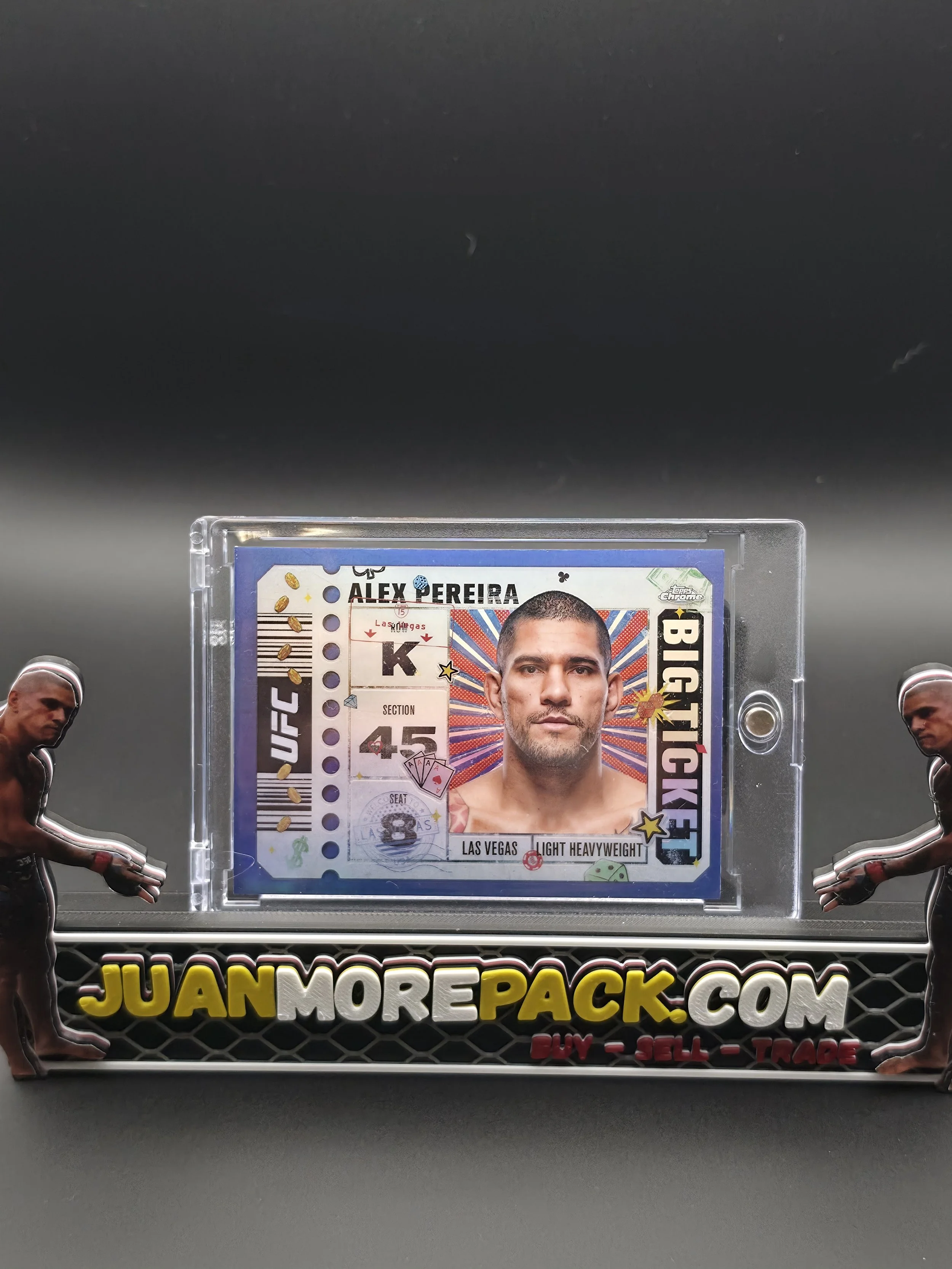 Alex Pereira 2025 Topps Chrome Big Ticket SSP
