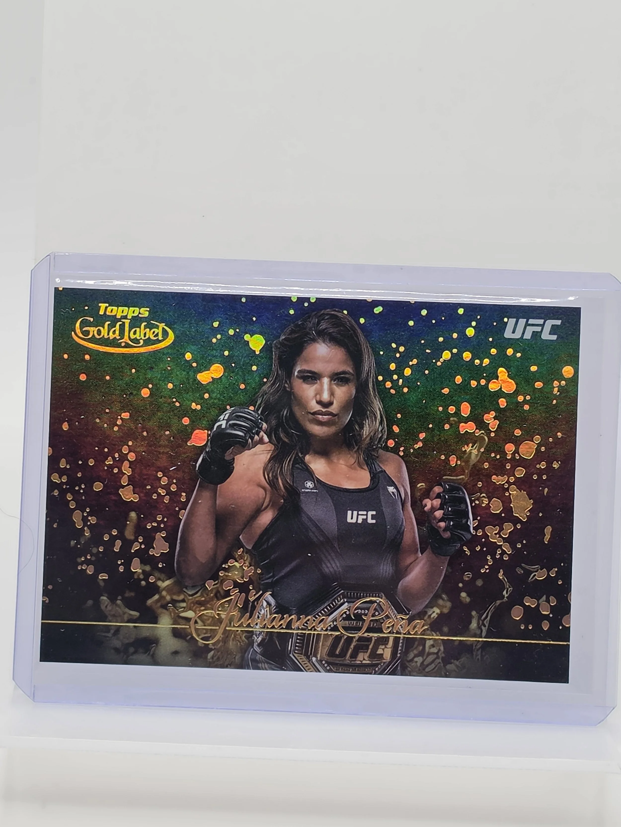 Juliana Pena 2024 Topps Gold Label Gold Splatter