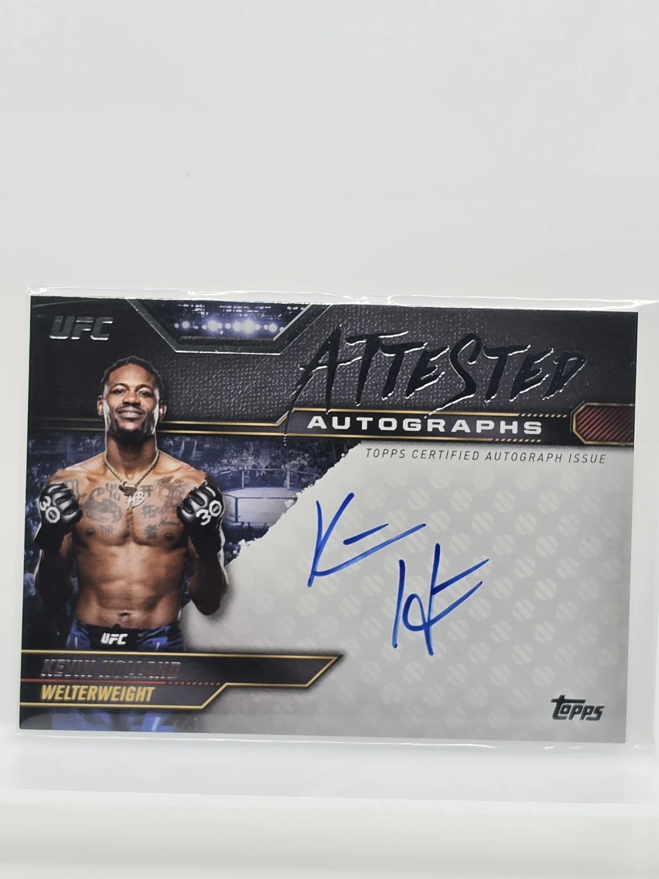 Kevin Holland 2024 Topps Attested Autographs