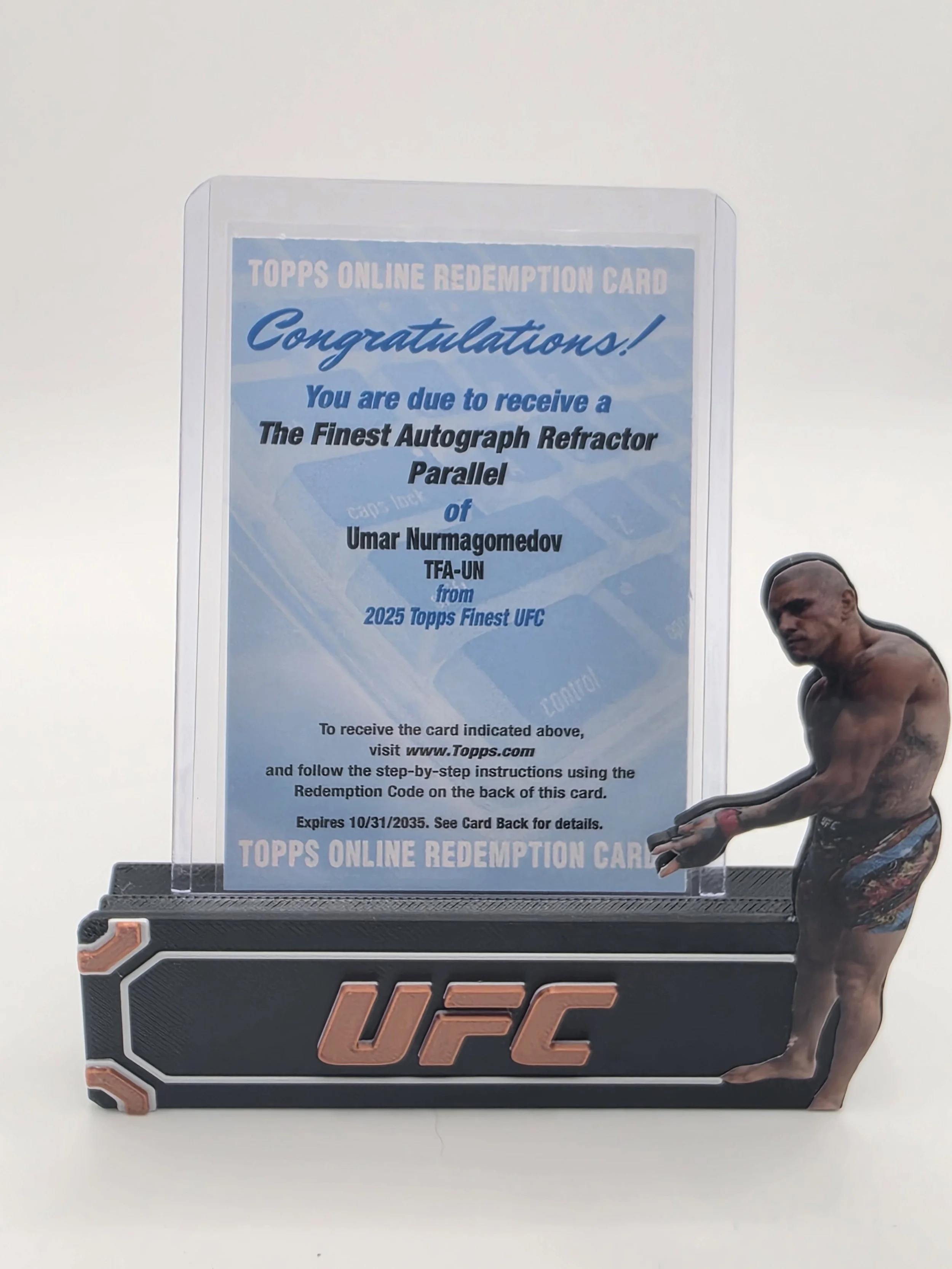 Umar Nurmagomedov 2025 UFC Finest Redemption Auto
