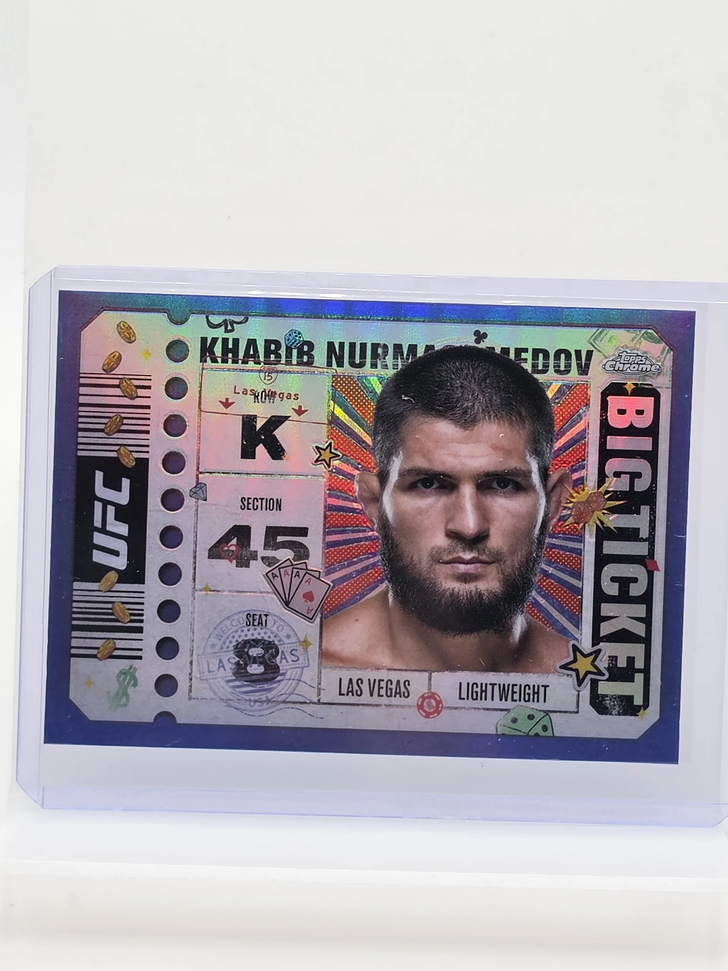 Khabib Nurmagomedov 2025 Topps Big Ticket