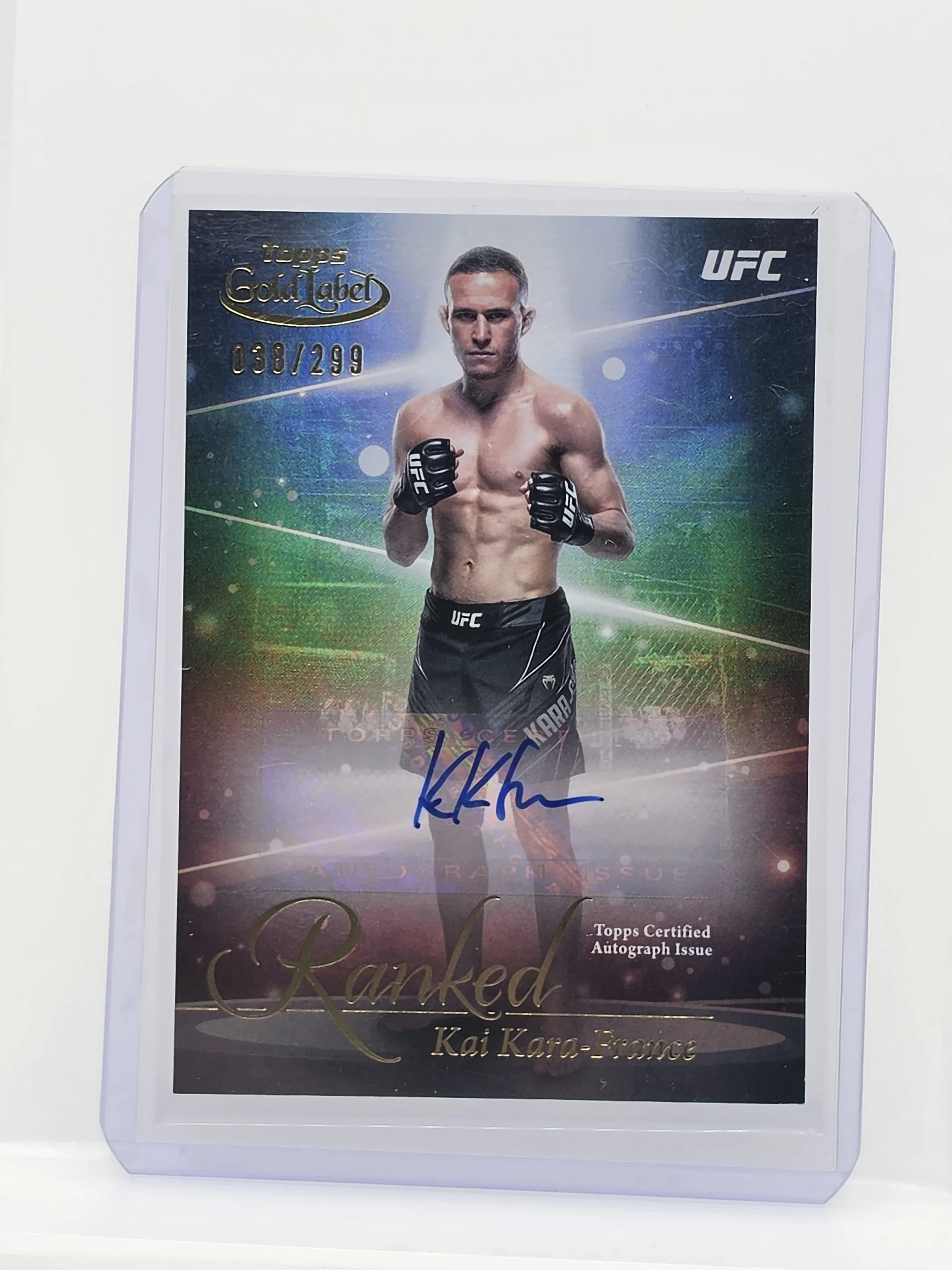 Kai Kara France 2024 Topps Gold Label Auto 038/299