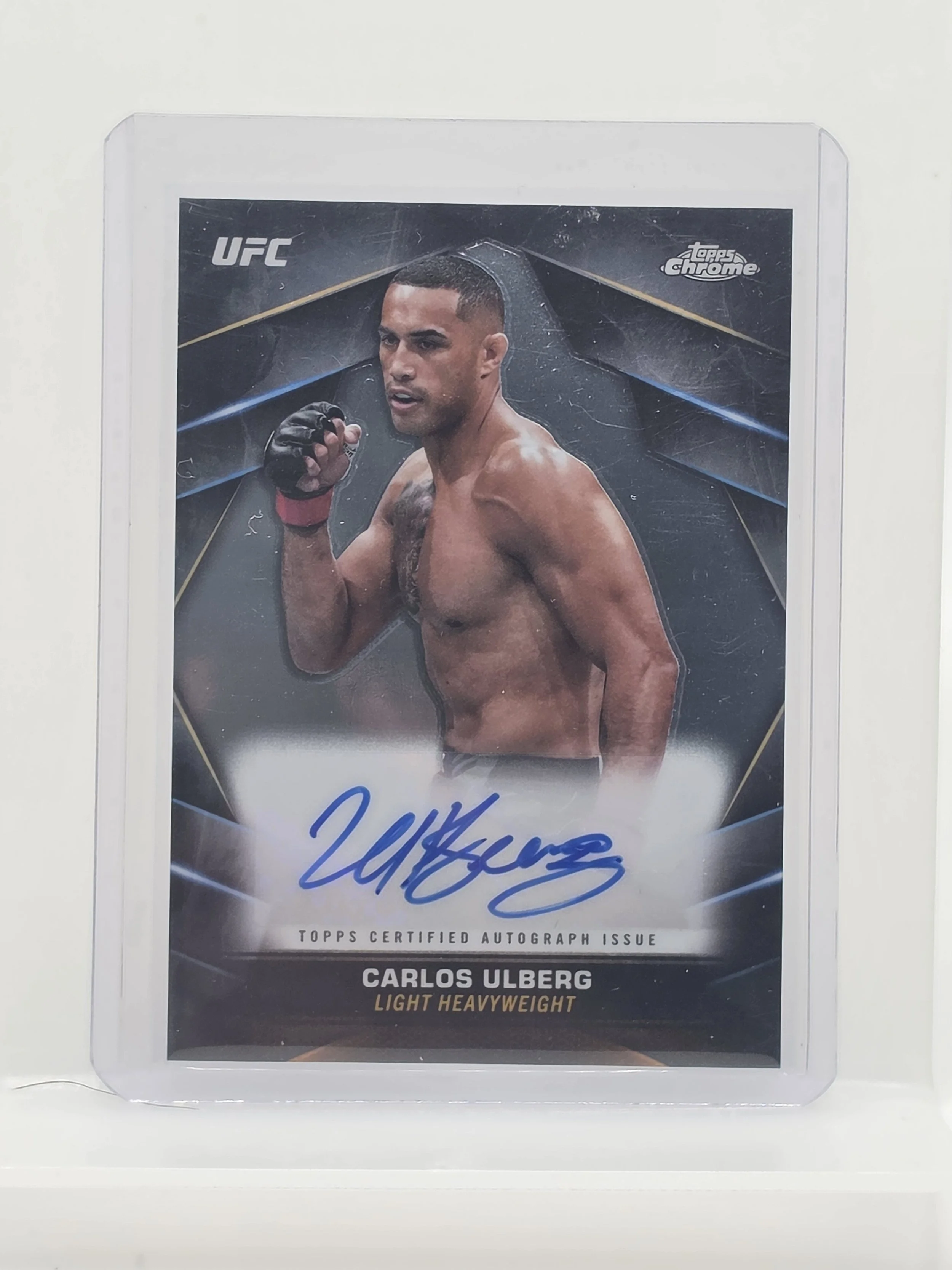 Carlos Ulberg 2024 Topps Chrome Auto