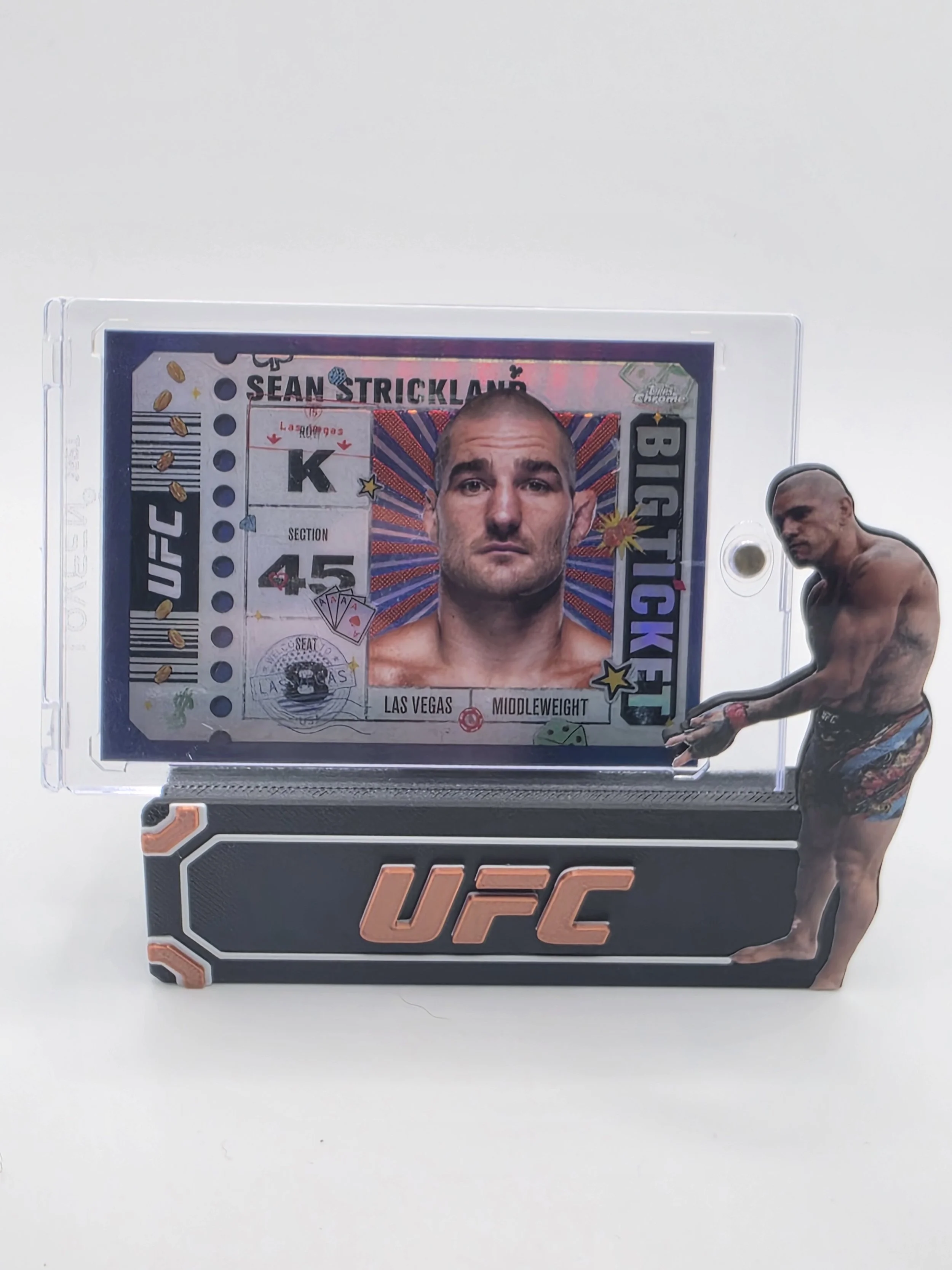 Sean Strickland 2025 UFC Topps Chrome Big Ticket