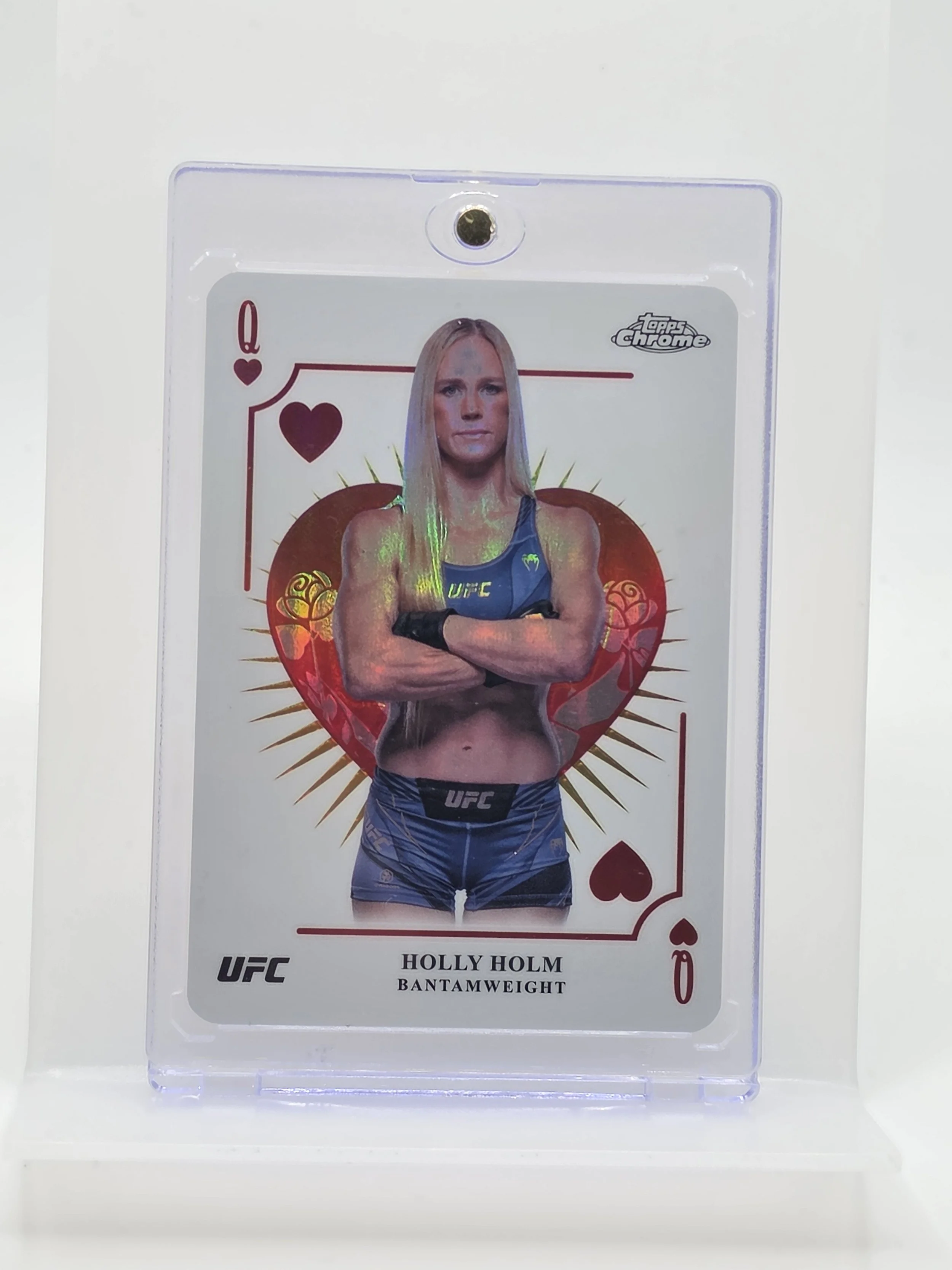 Holly Holm 2024 Topps Chrome Kings and Queens
