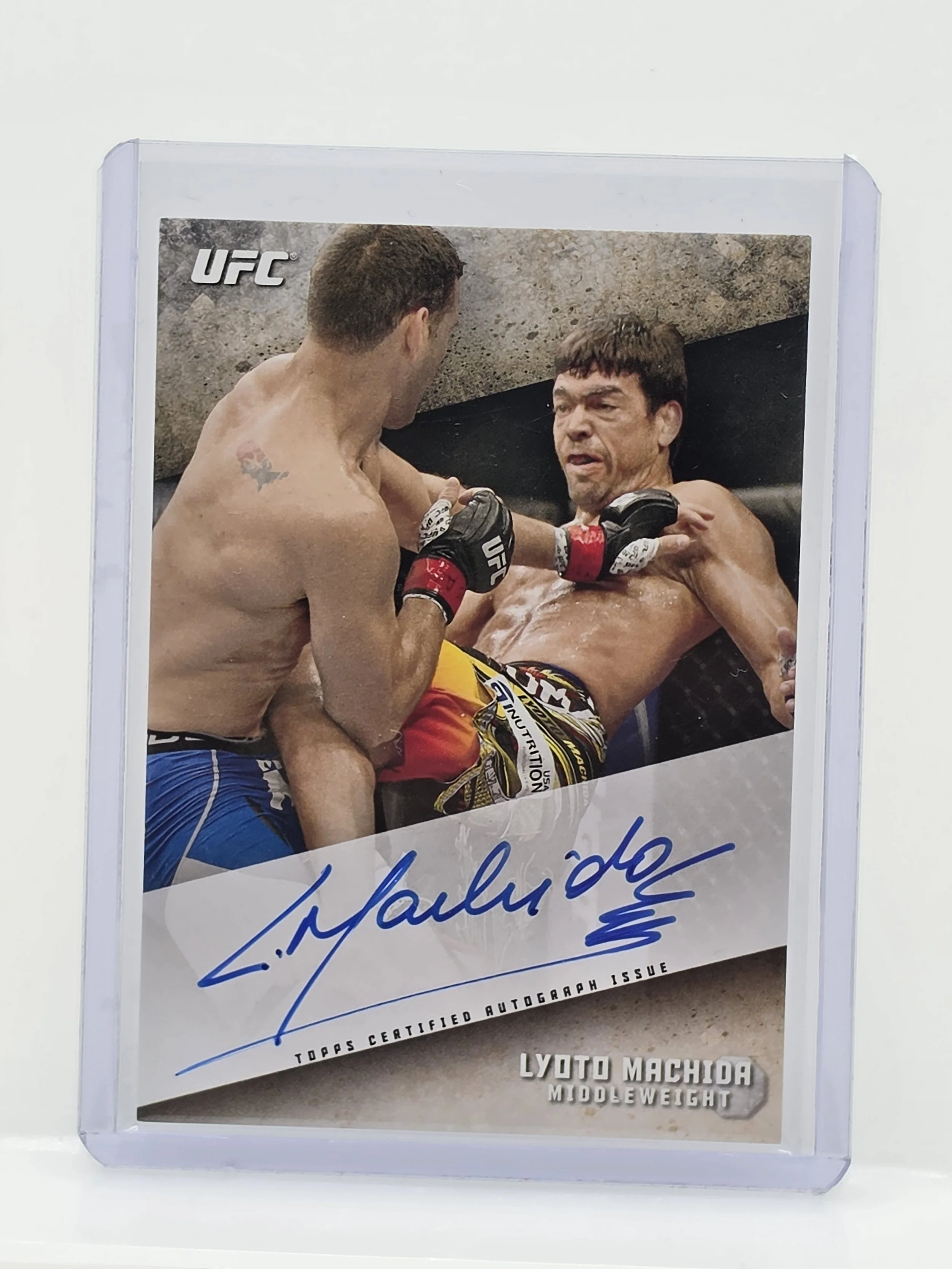 Lyoto Machida 2015 Topps Certified Auto
