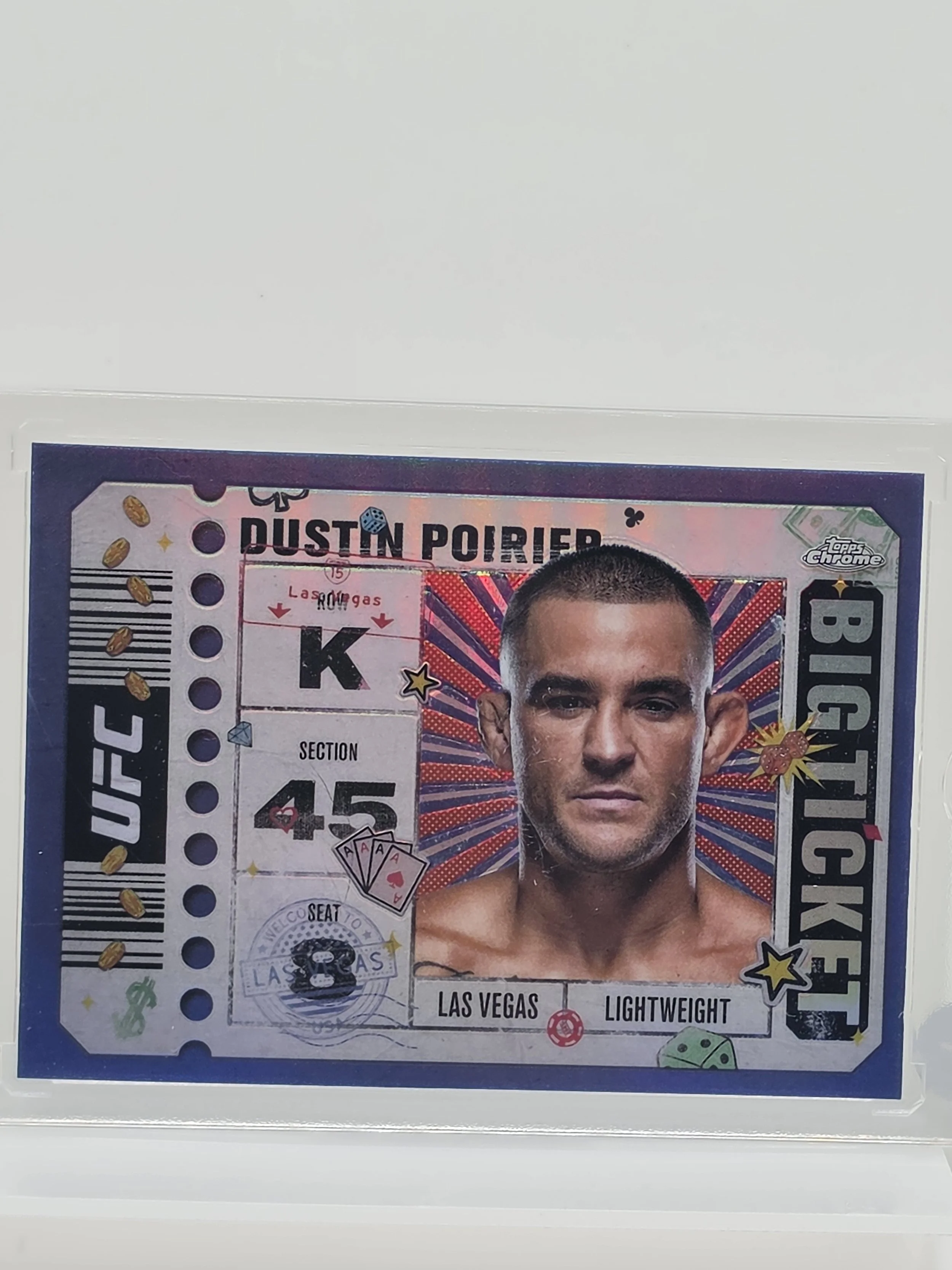 Dustin Poirier 2025 Topps Big Ticket