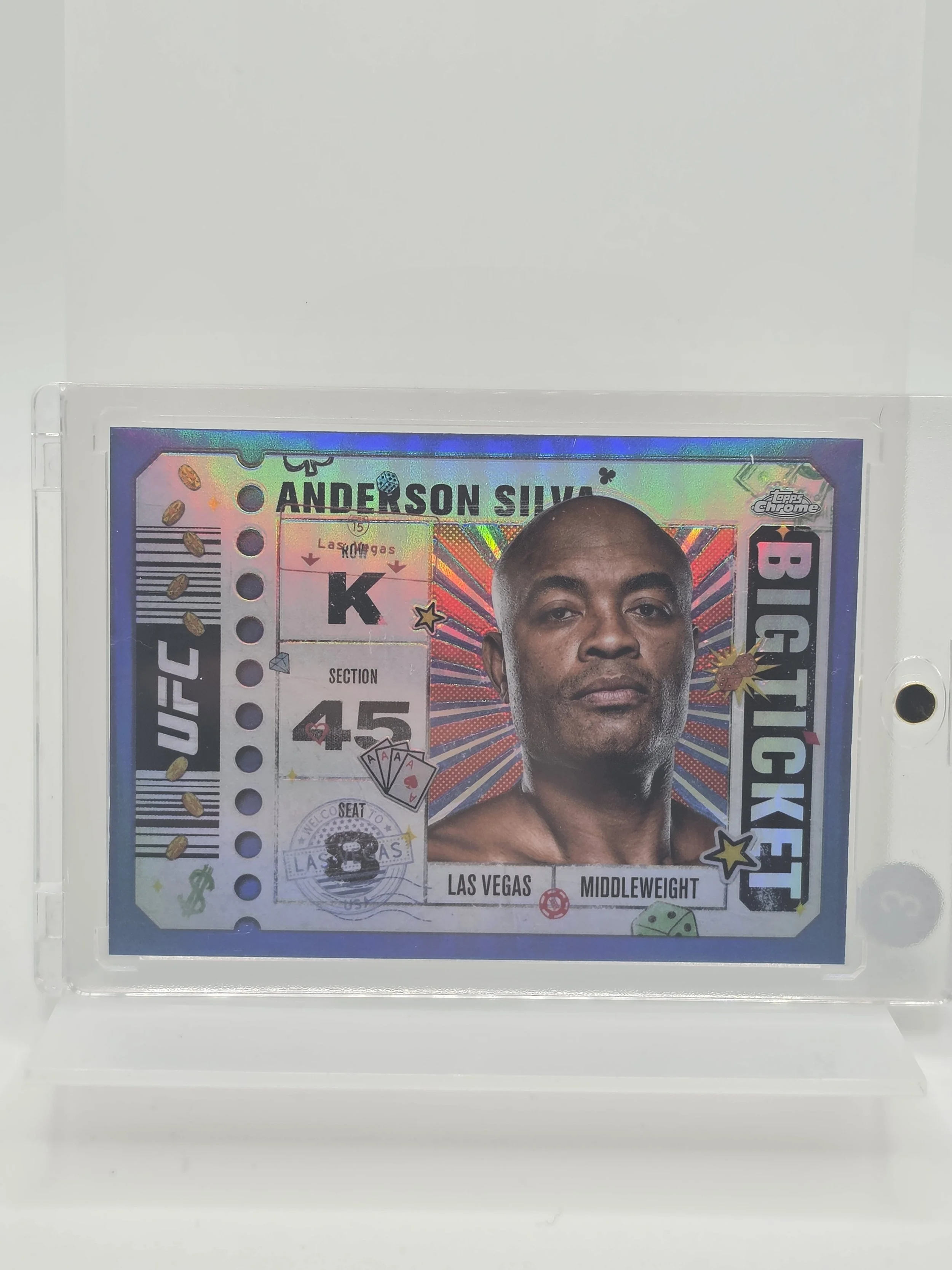 Anderson Silva 2025 Topps Big Ticket