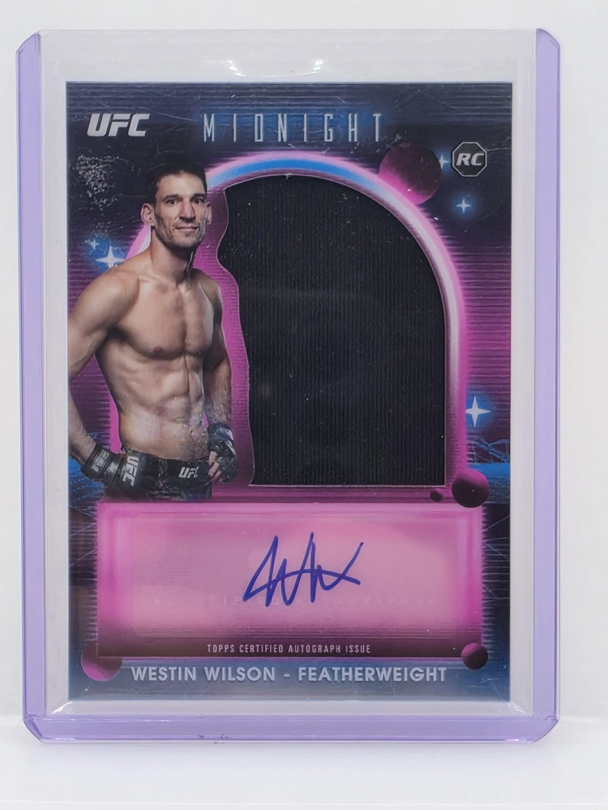 Westin Wilson 2025 Topps Midnight Patch Auto