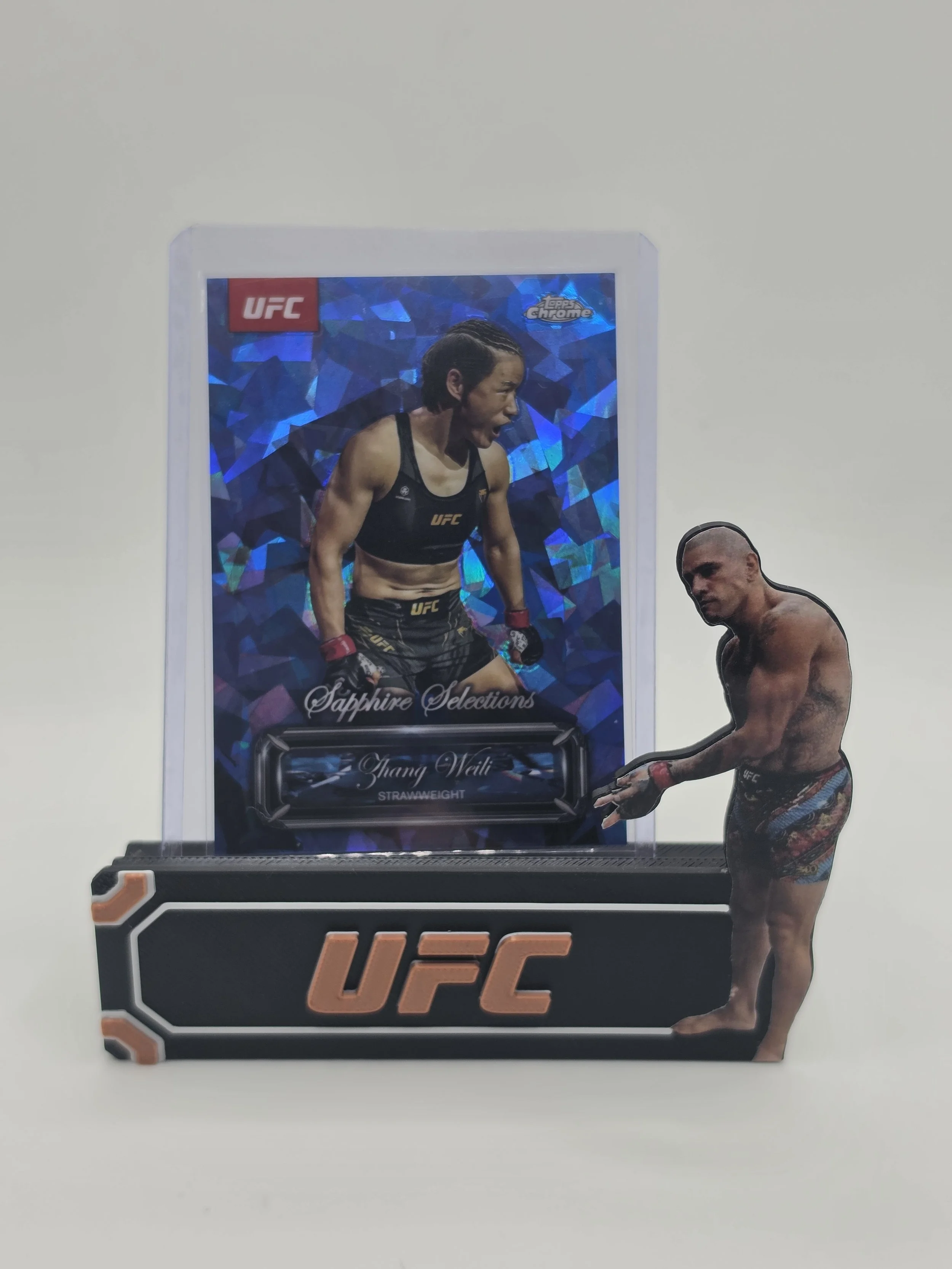 Zhang Weili 2025 UFC Topps Sapphire Selections SSP