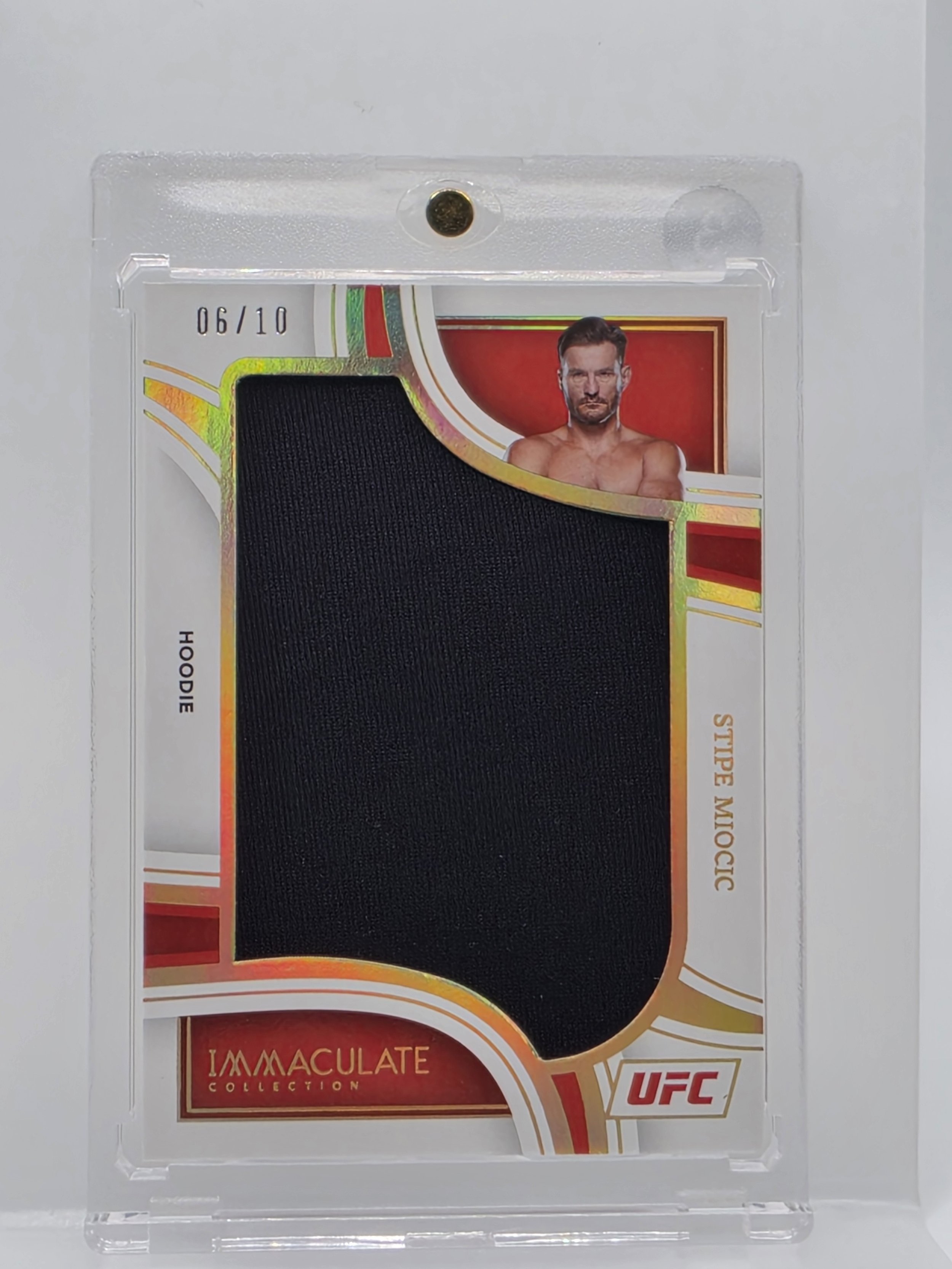 Stipe Miocic 2023 Panini Immaculate Patch 06/10