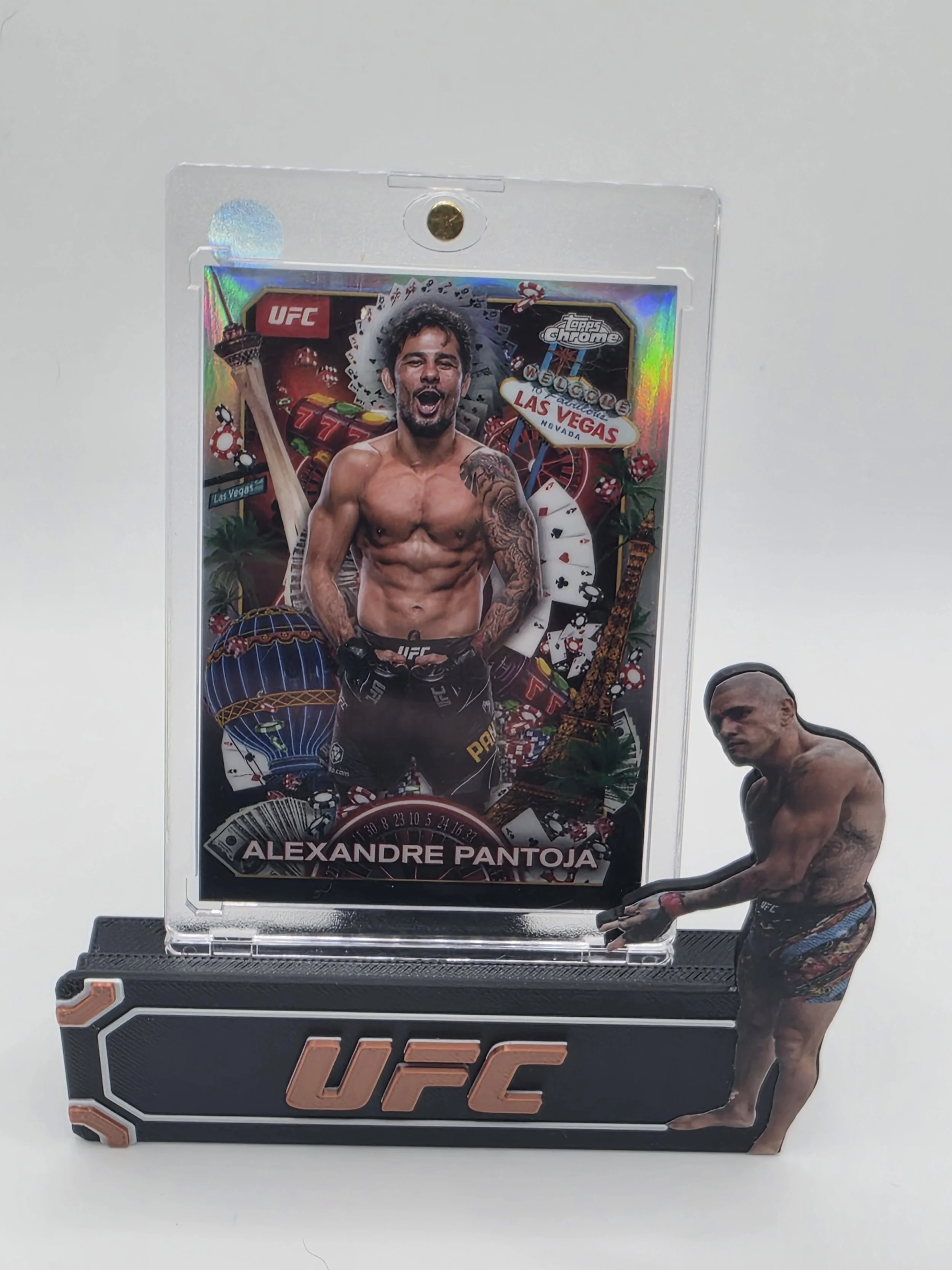 Alexandre Pantoja 2025 UFC Topps Chrome Titans SSP