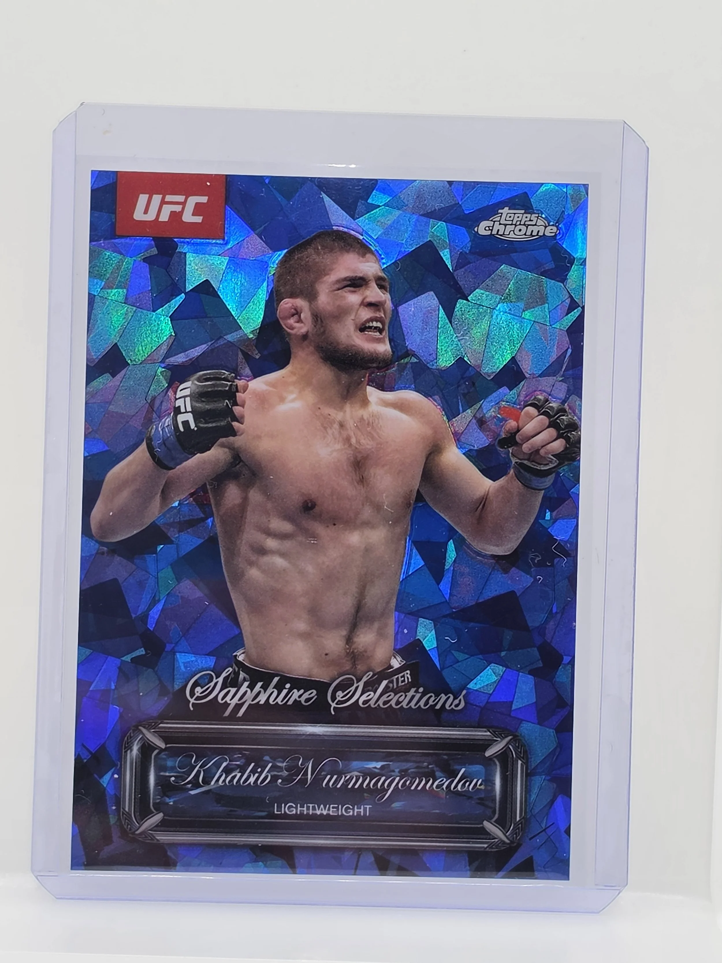 Khabib Nurmagomedov 2025 Topps Sapphire Selections