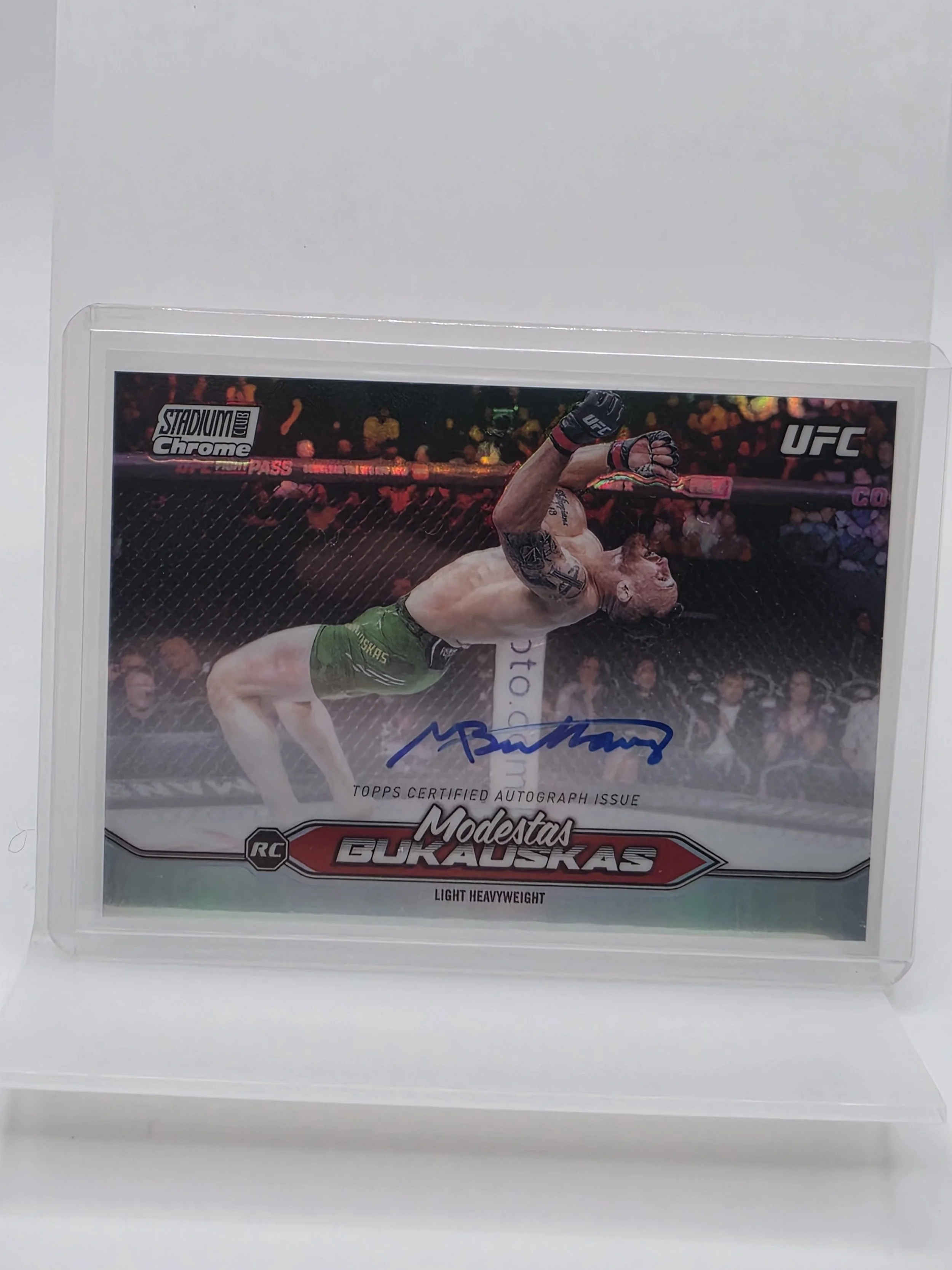 Modestus Bukauskas 2025 Topps Stadium Chrome Auto