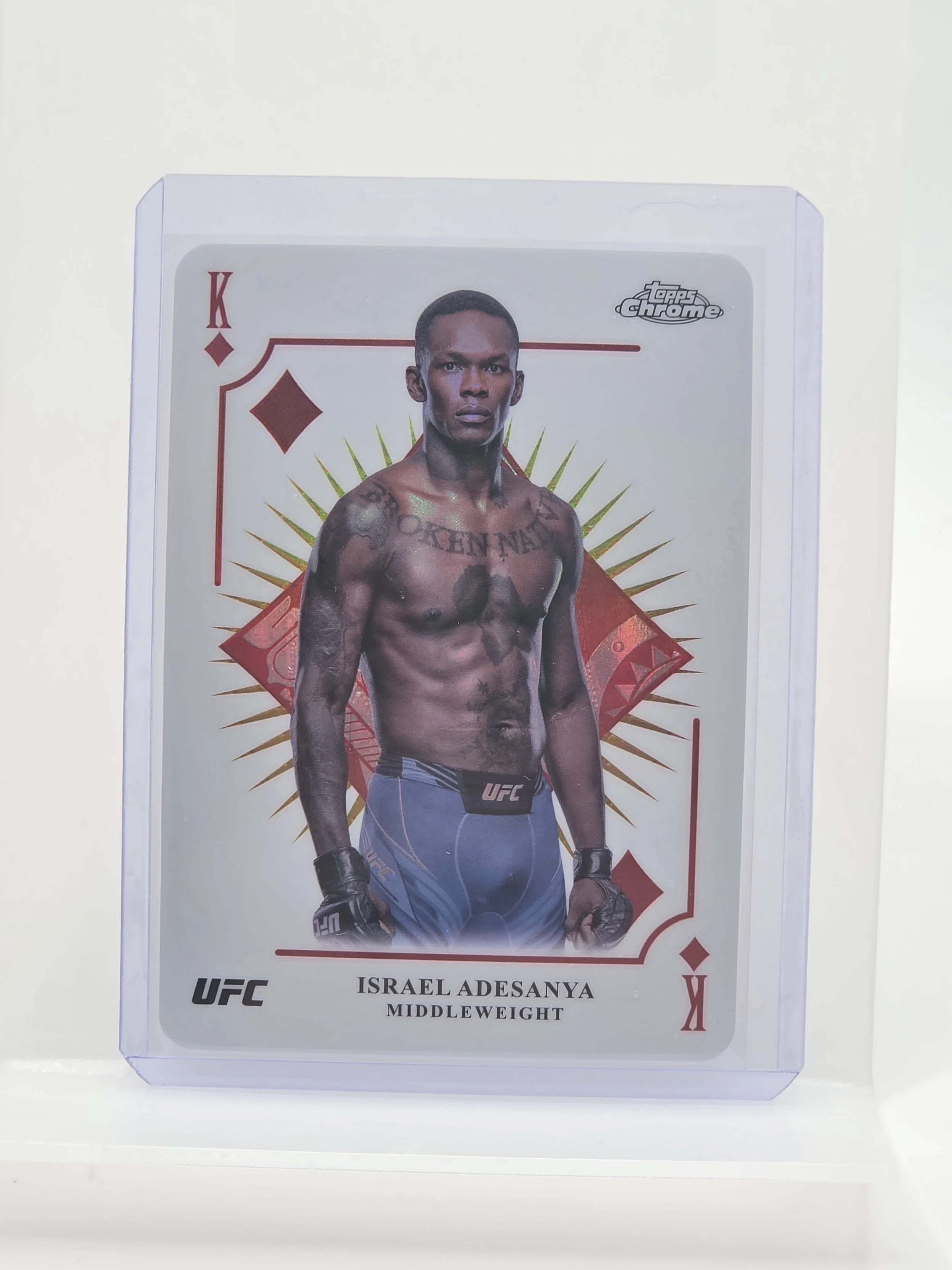 Israel Adesanya 2024 Topps Kings and Queens
