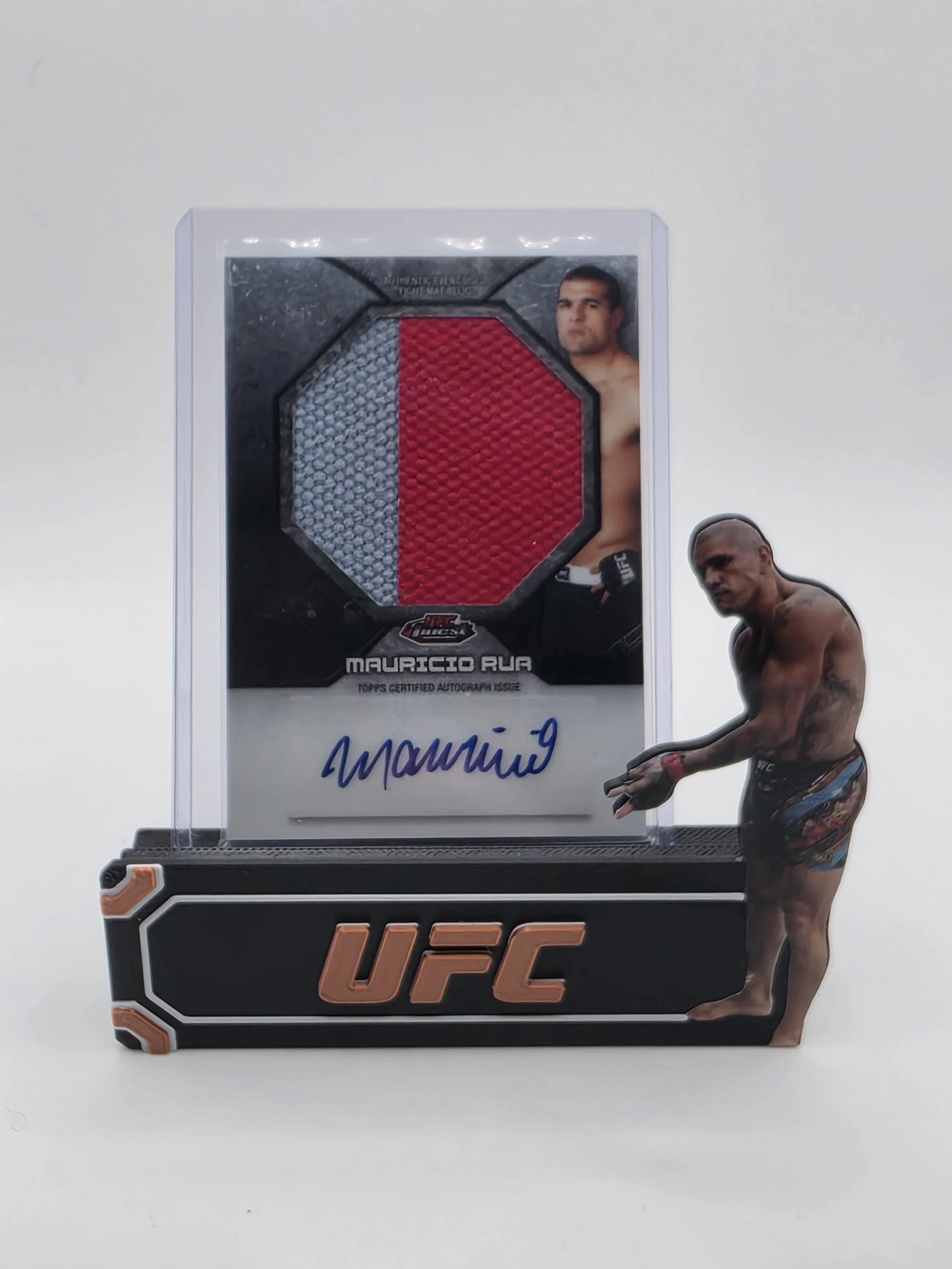 Mauricio Rua 2013 UFC Topps Finest Auto Patch