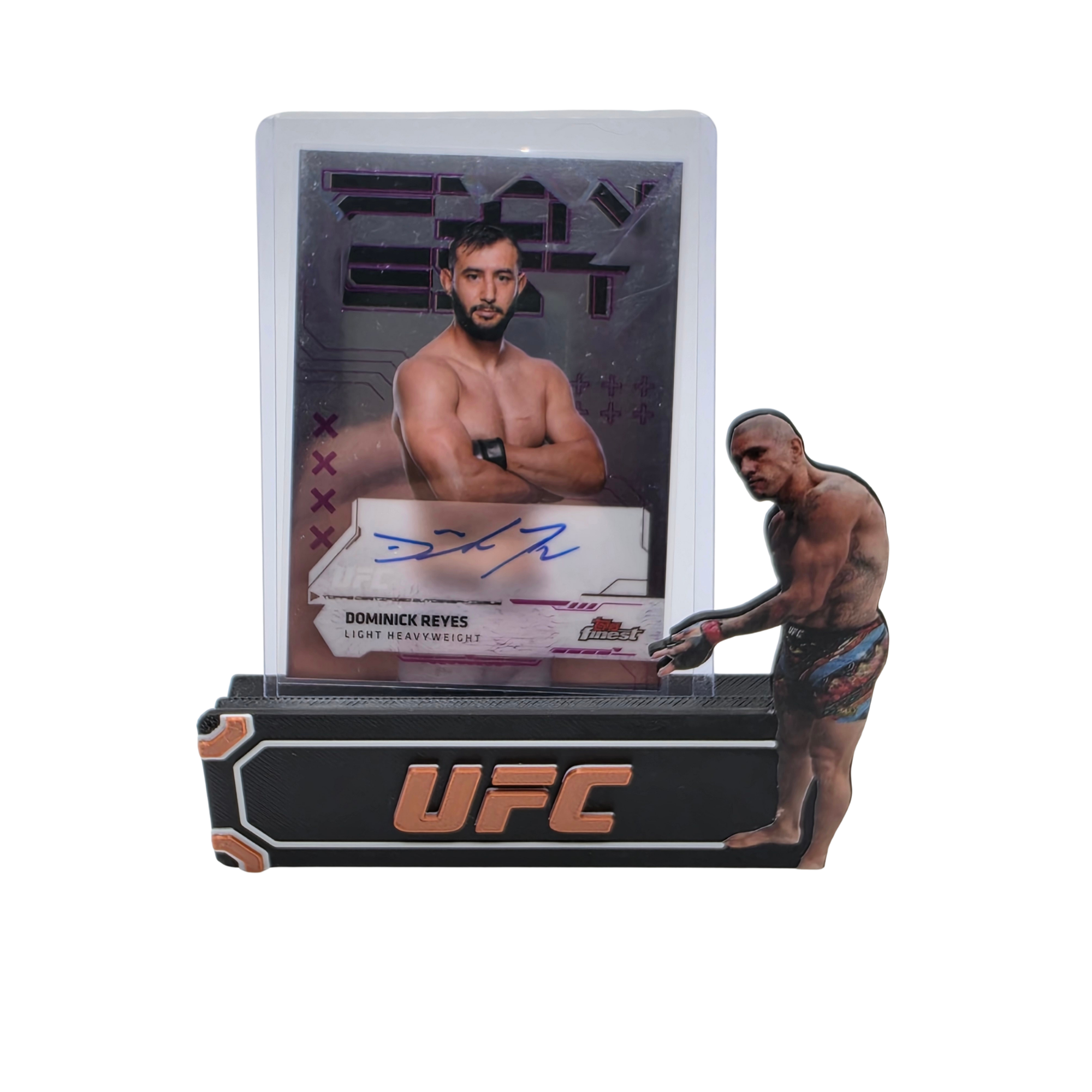 Dominick Reyes 2025 UFC Topps Finest Auto