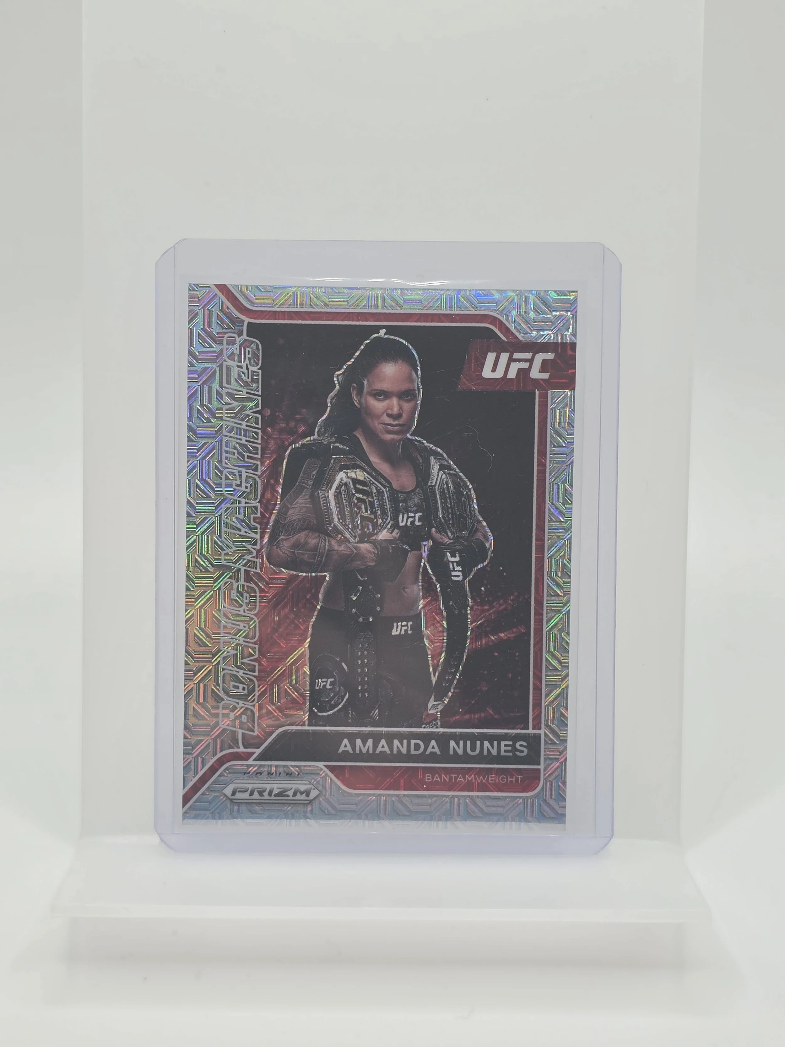 Amanda Nunes 2022 Panini Prizms Mojo 11/25