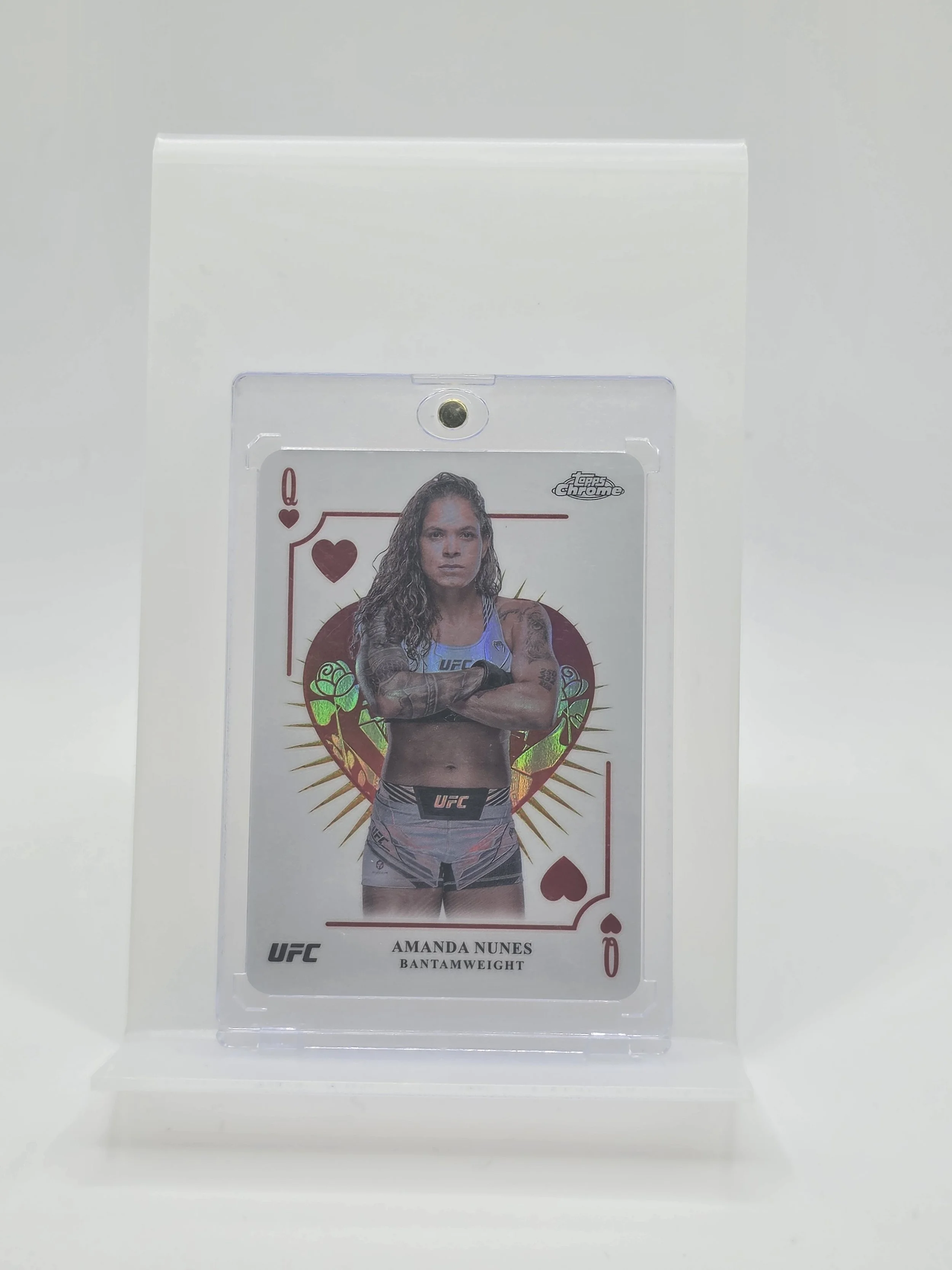 Amanda Nunes 2024 Topps Chrome Kings and Queens