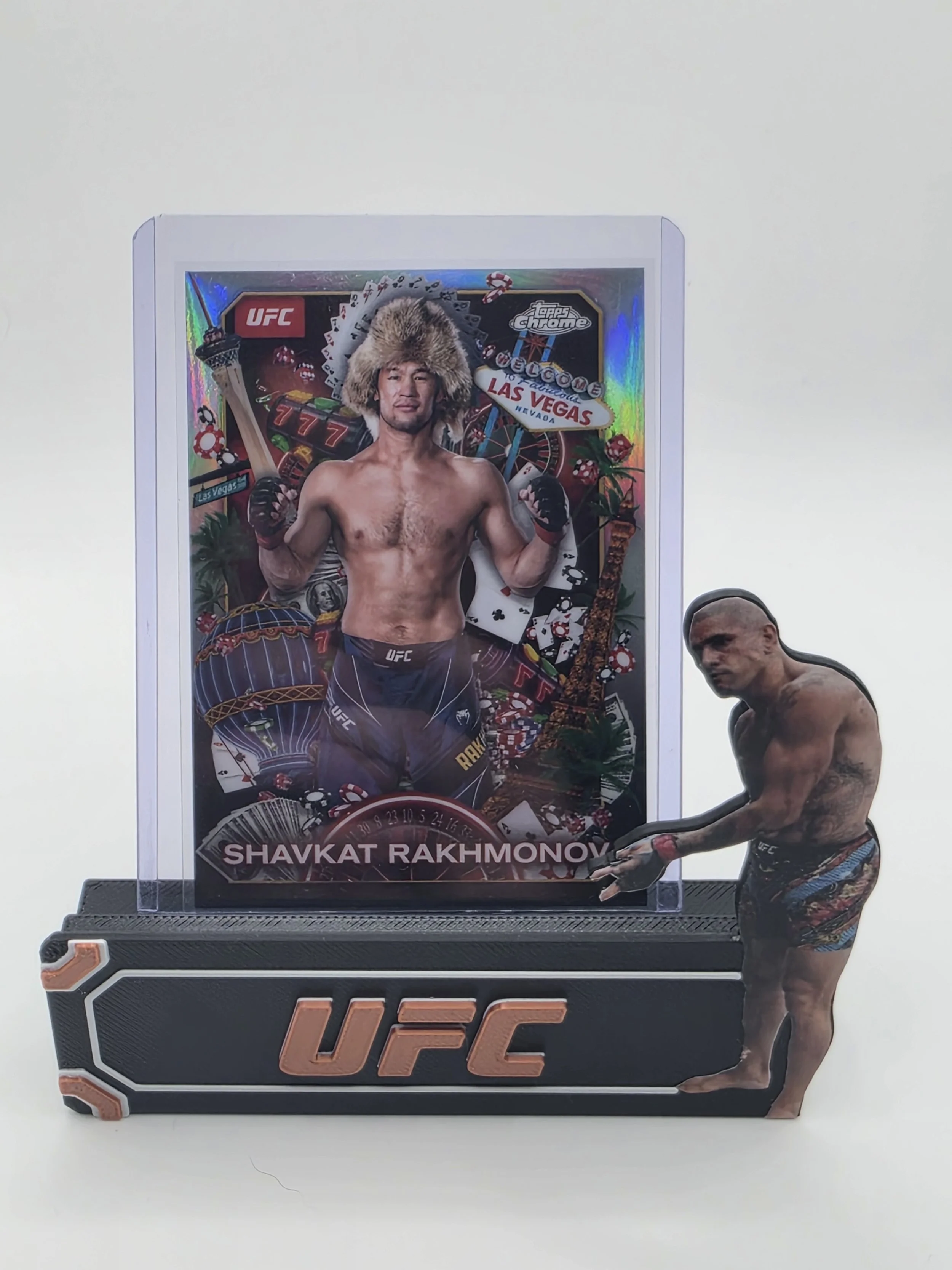 Shavkat Rakhmonov 2025 UFC Topps Chrome Titans SSP
