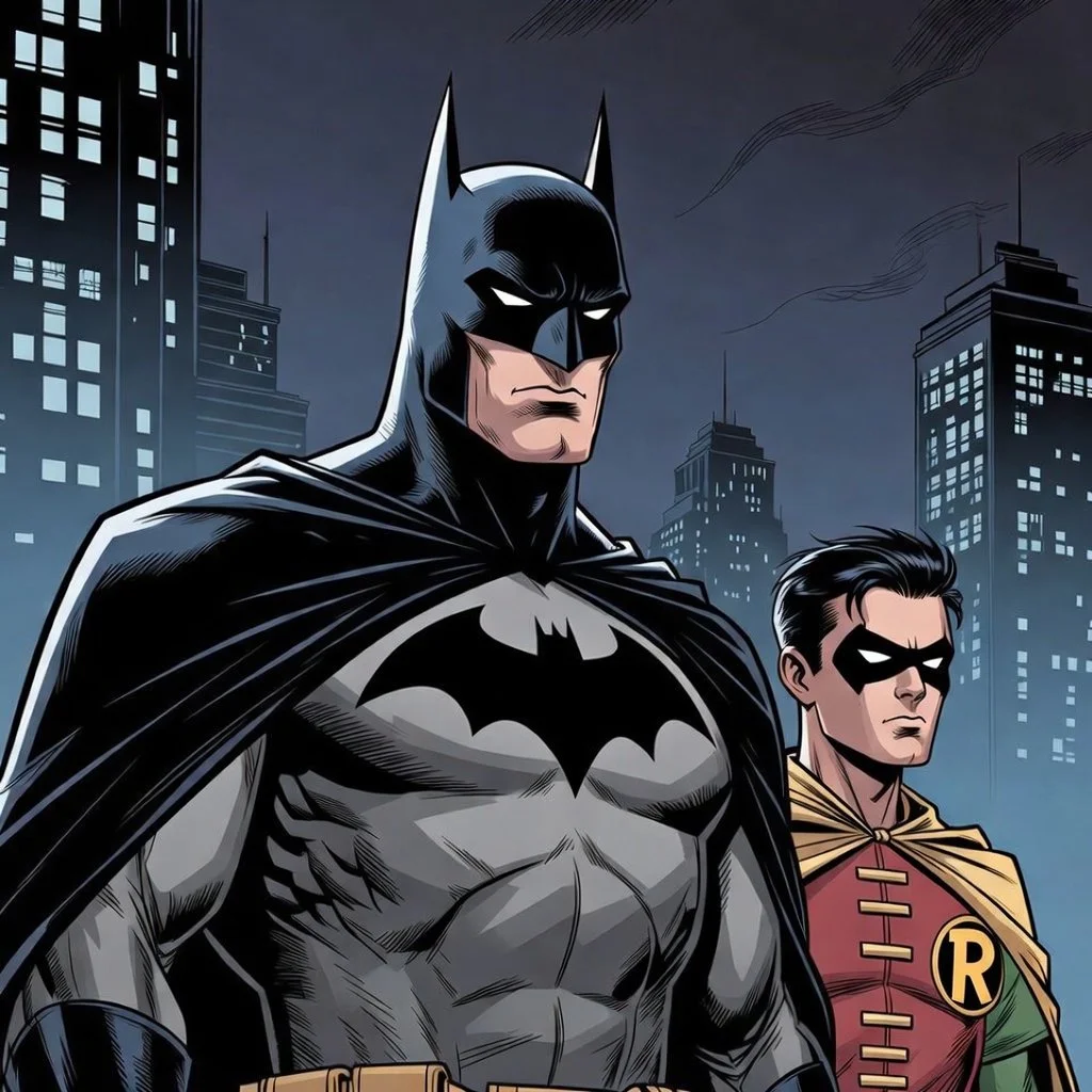 Batman and Robin Drink Coasters (Copy)