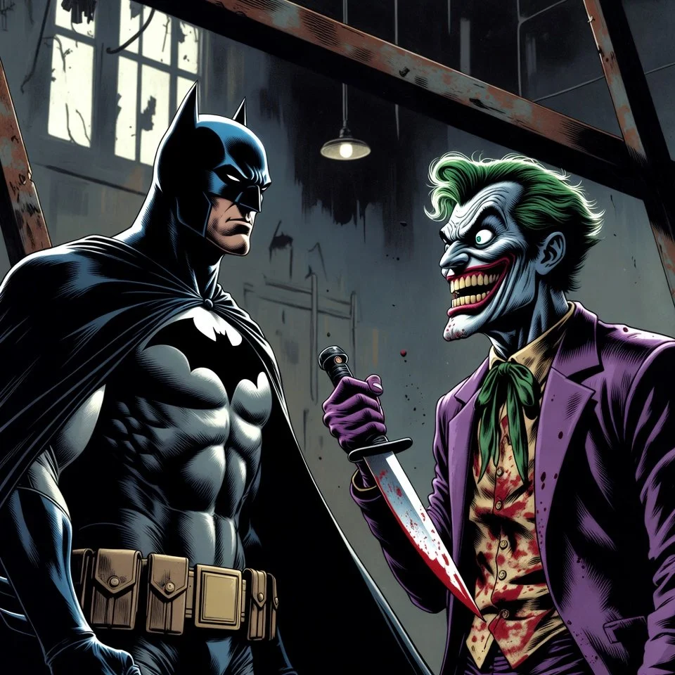 Batman and The Joker Drink Coasters