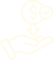 An icon of money being exchanged.