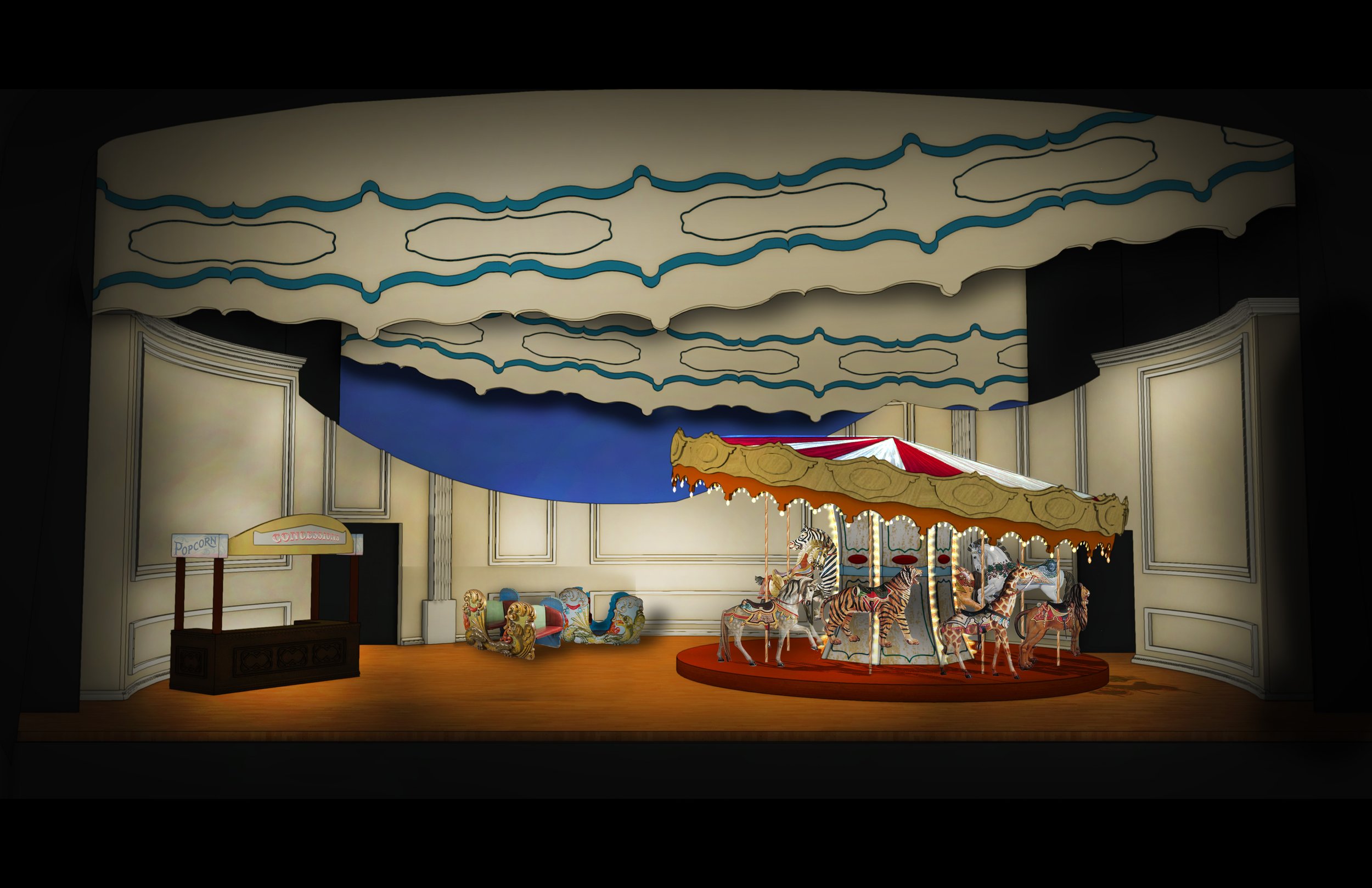 RENDERINGS CREATED WITH VECTORWORKS AND PHOTOSHOP