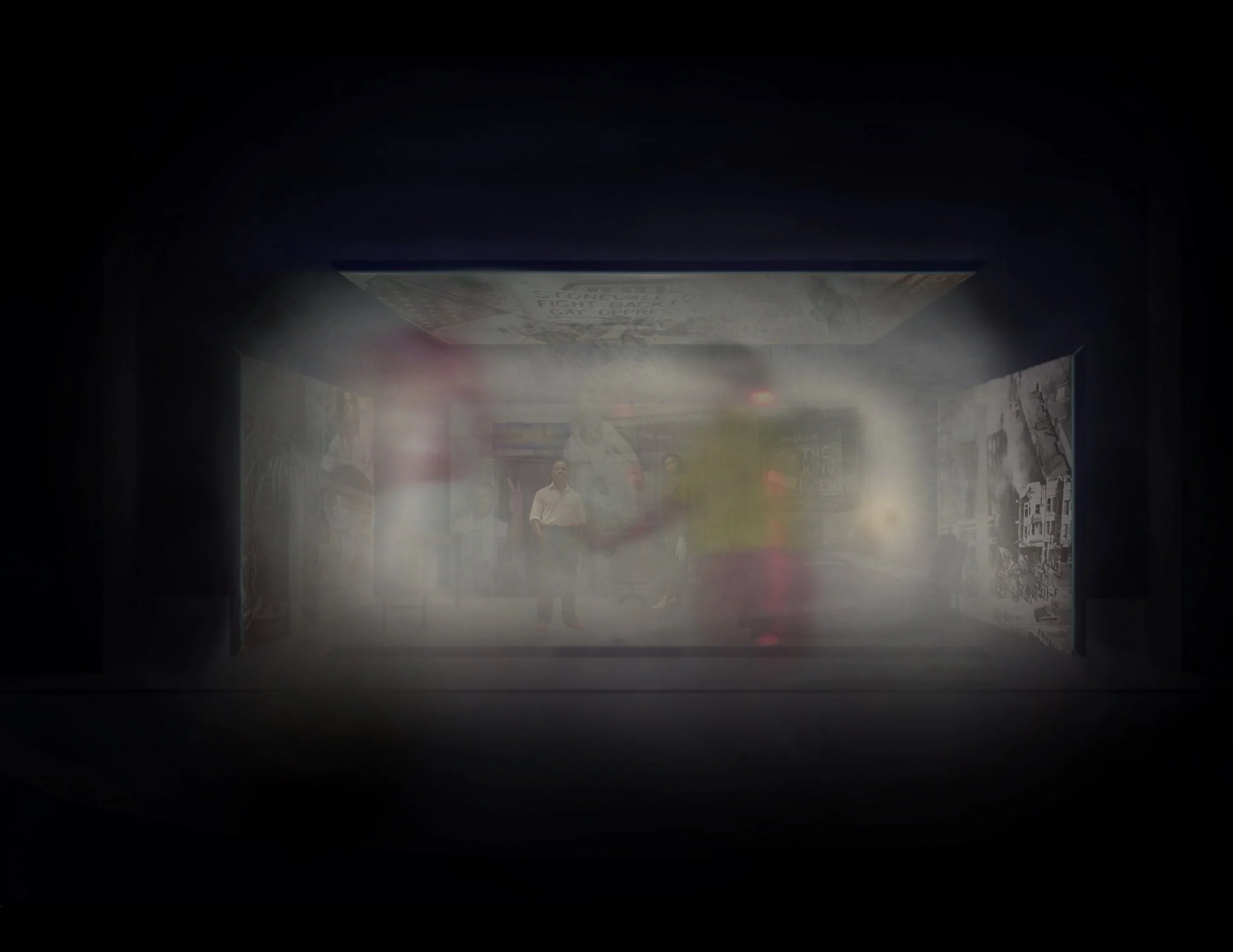 RENDERING WITH FOG CURTAIN AND PROJECTIONS