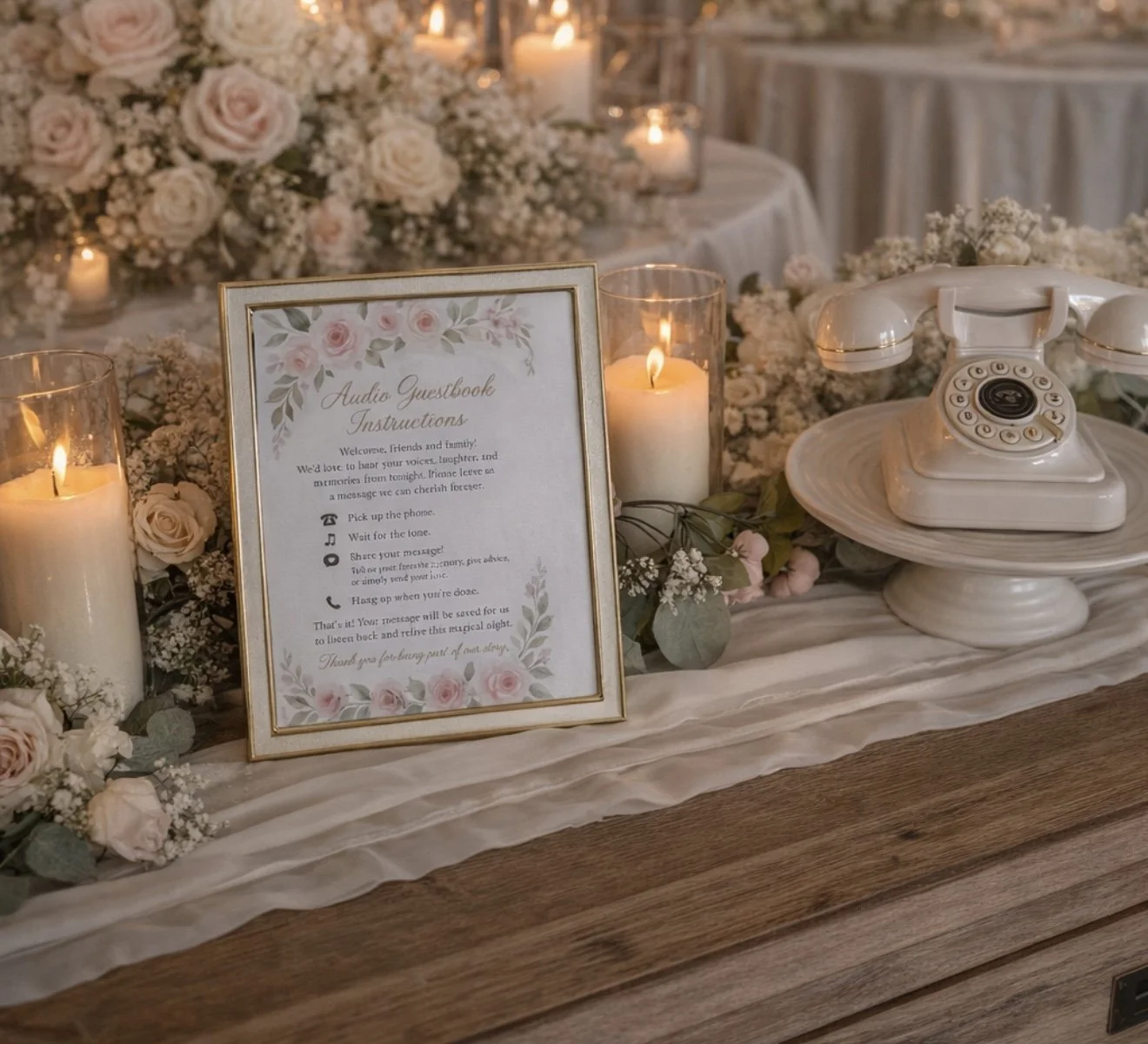 Vintage Audio Guestbook