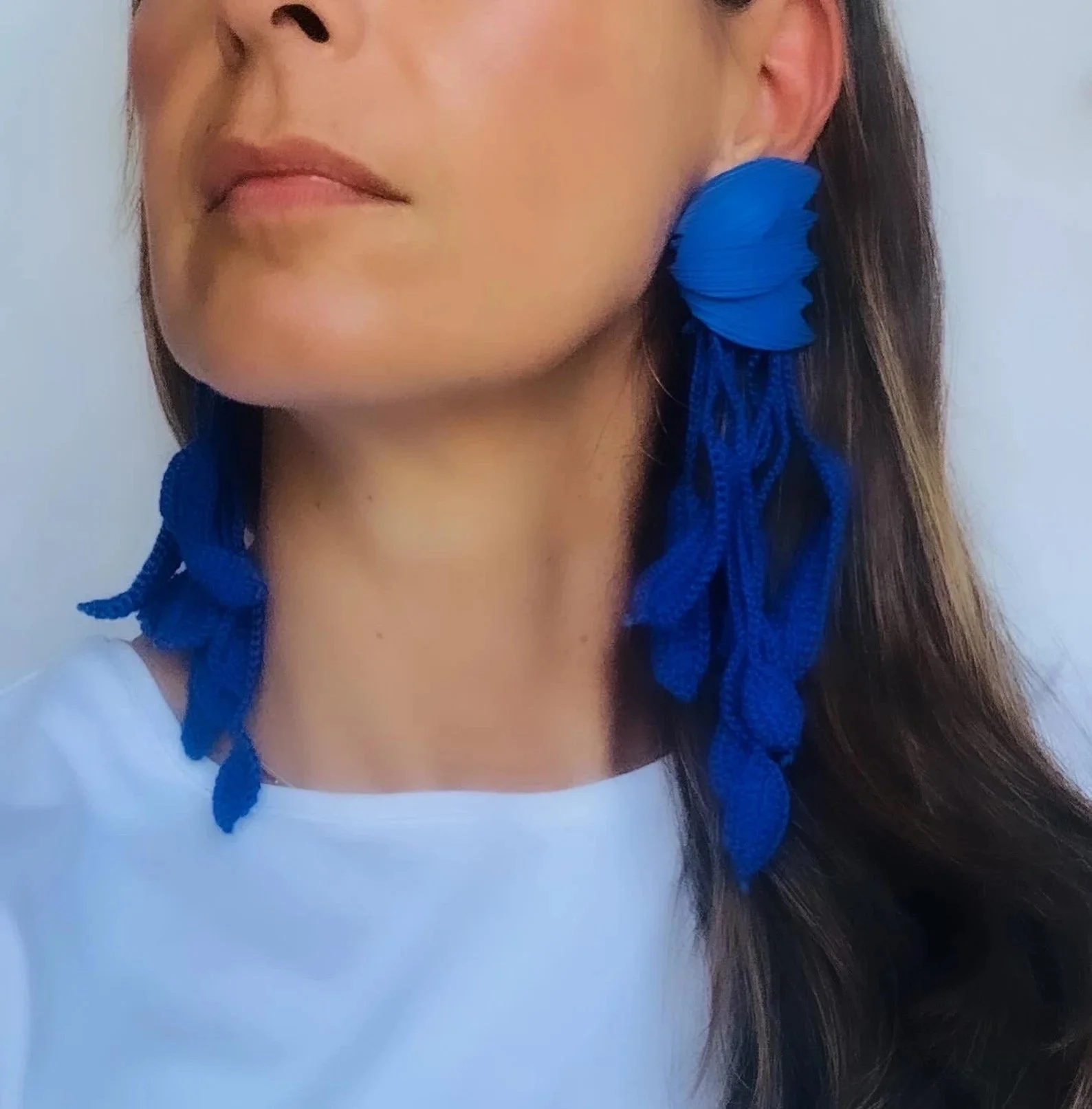 Crochet Drop Earrings