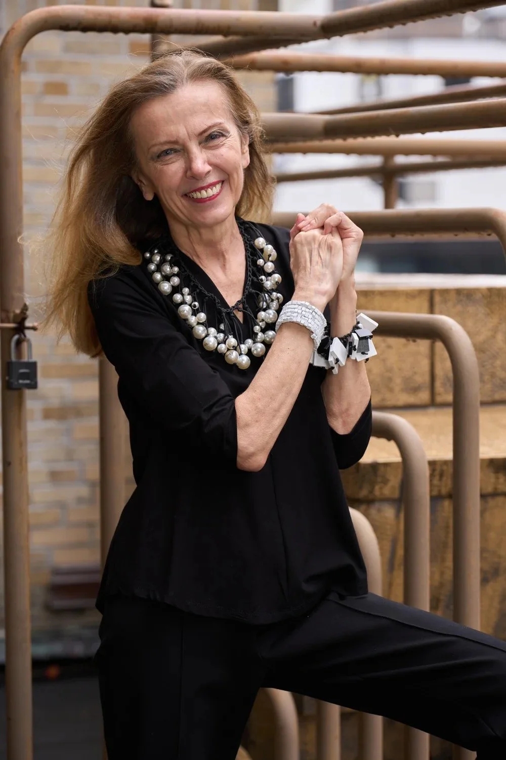 Double Row Love Pearl Necklace