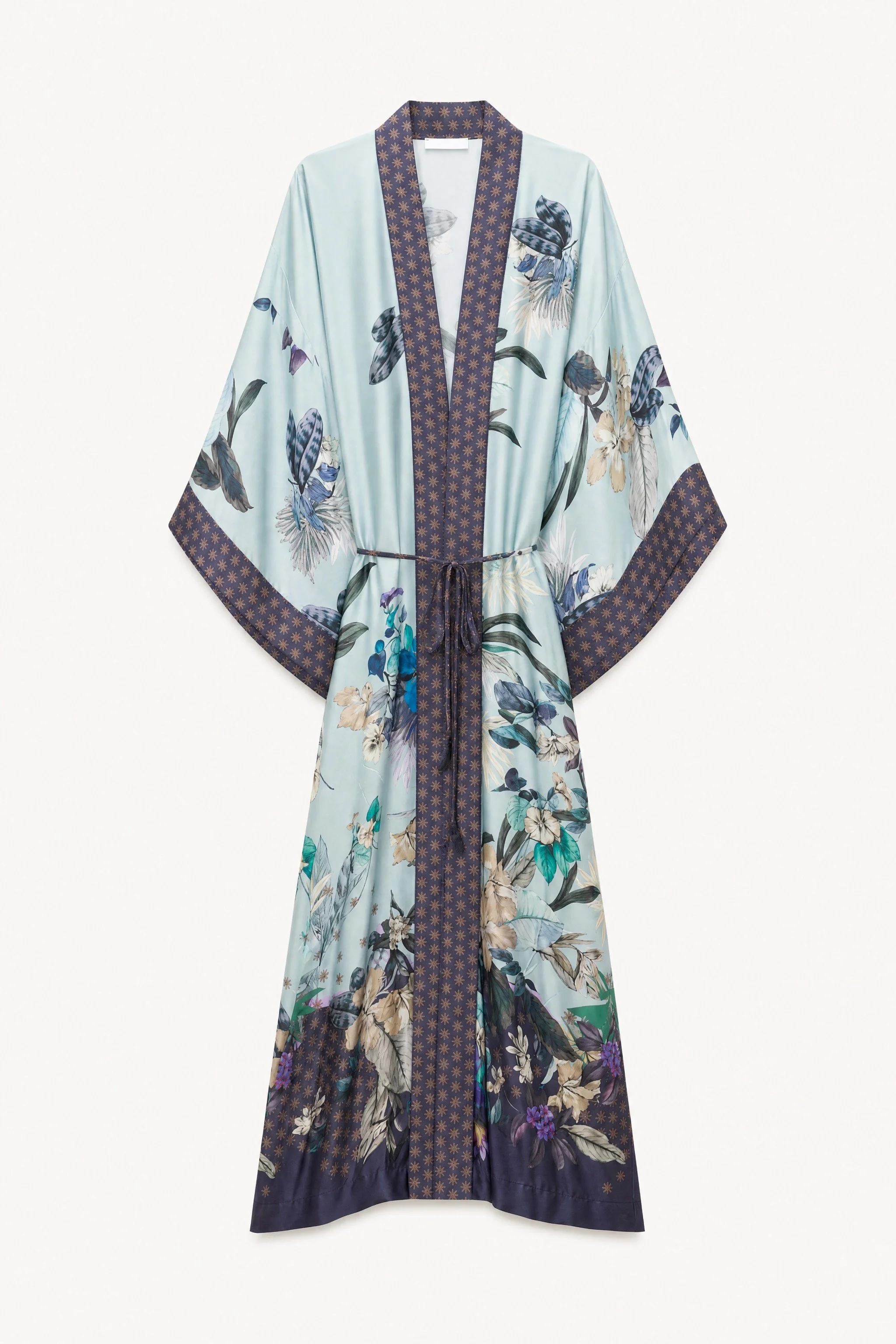 Floral Kimono - Blue