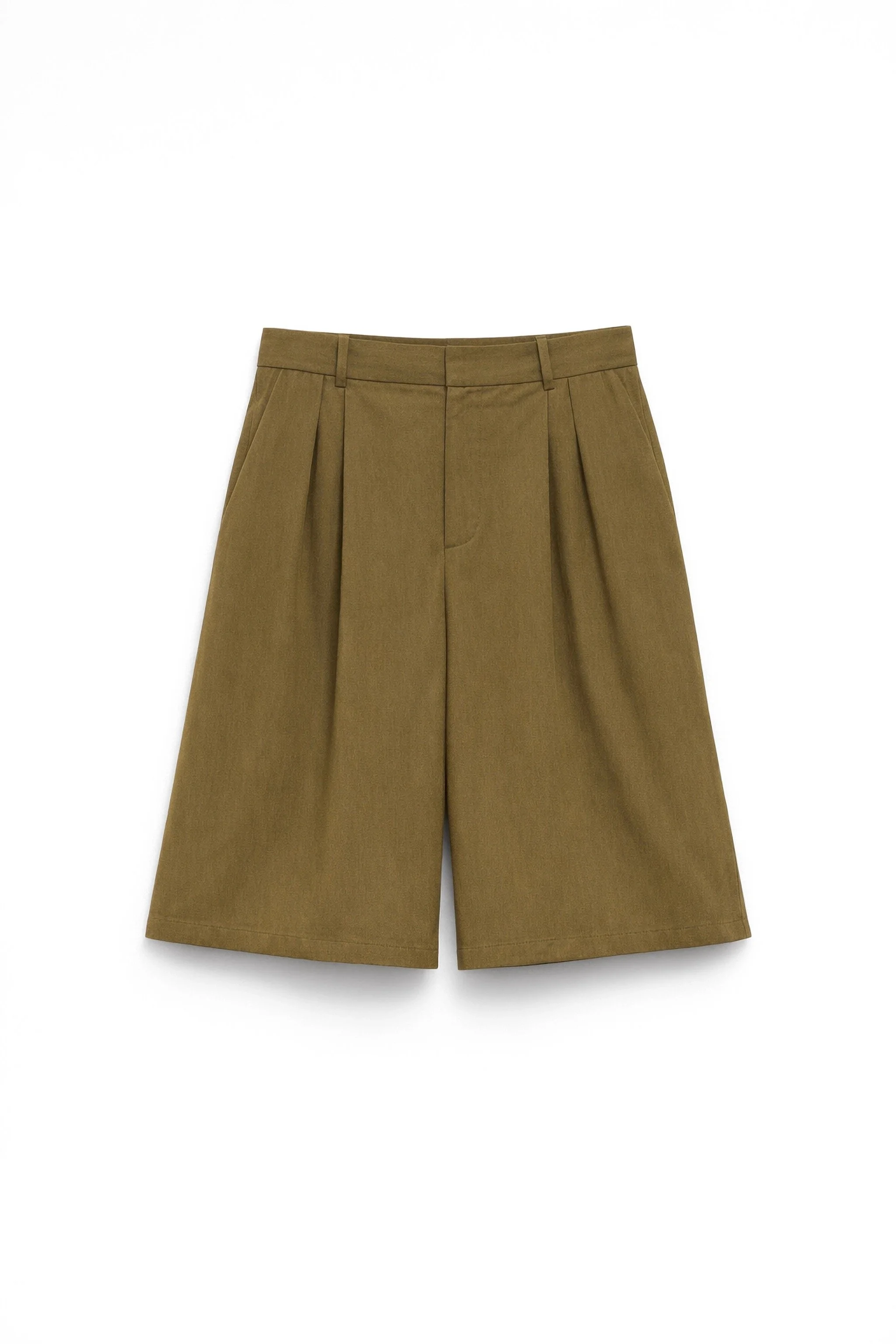 Linen Bermuda Shorts