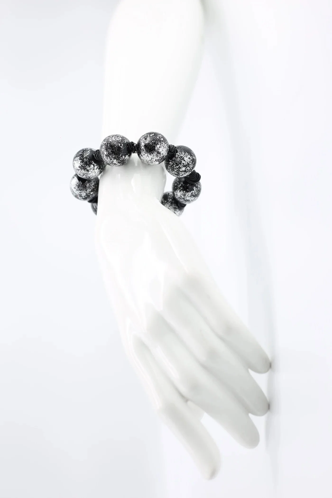 Hand gilded Bracelet - Silver