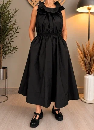 Black Midi Dress