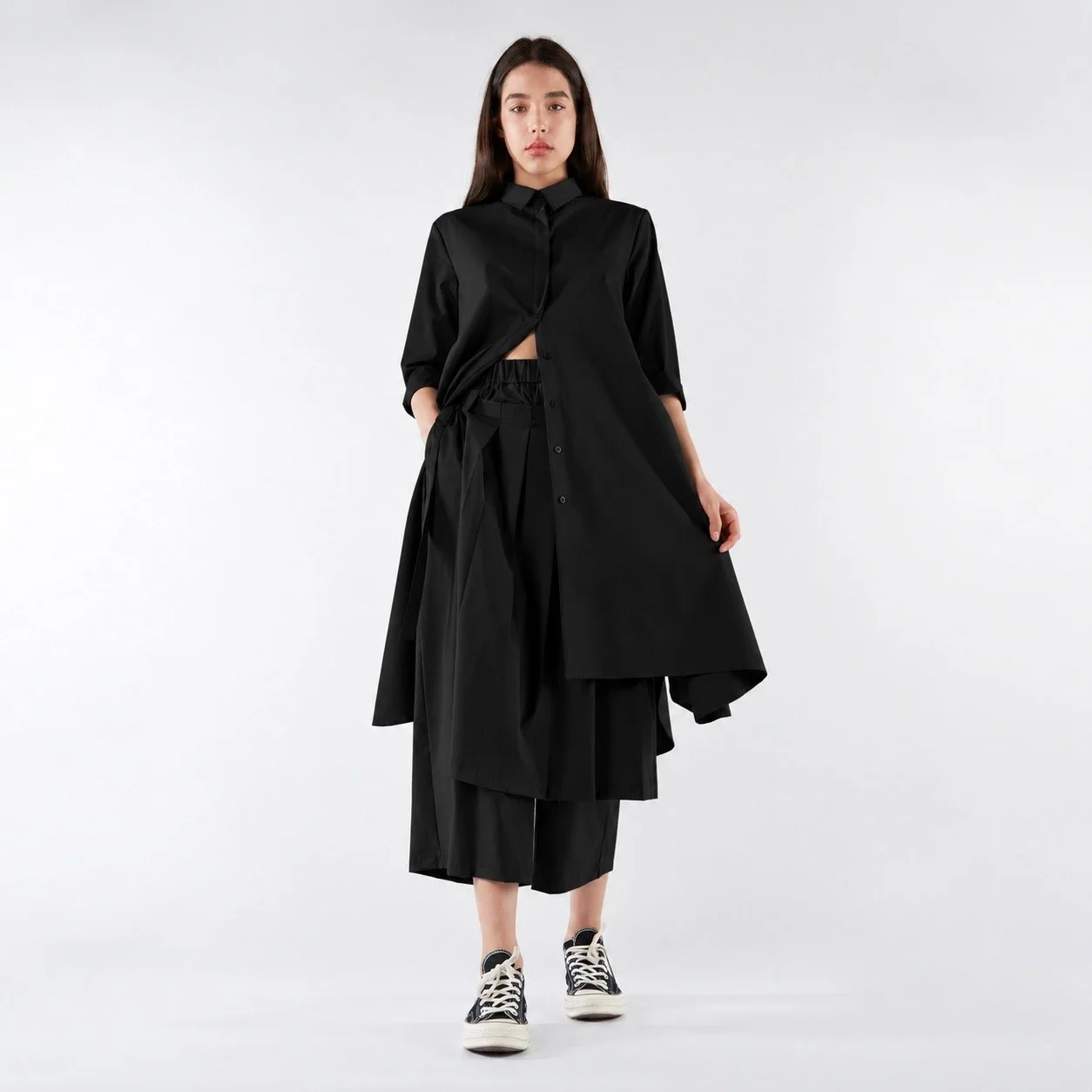 Pareo Pants - Plain Black