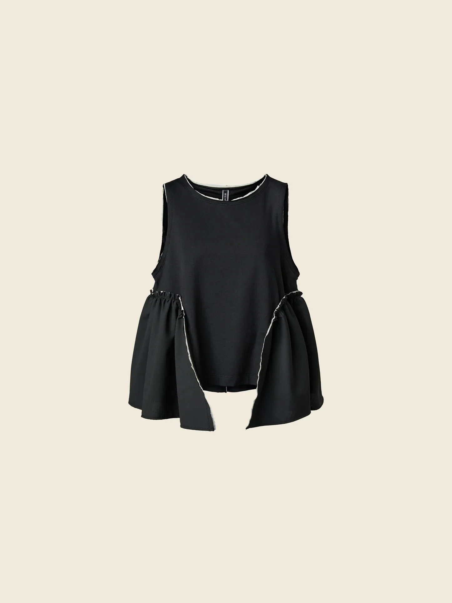 Top With Side Rouches