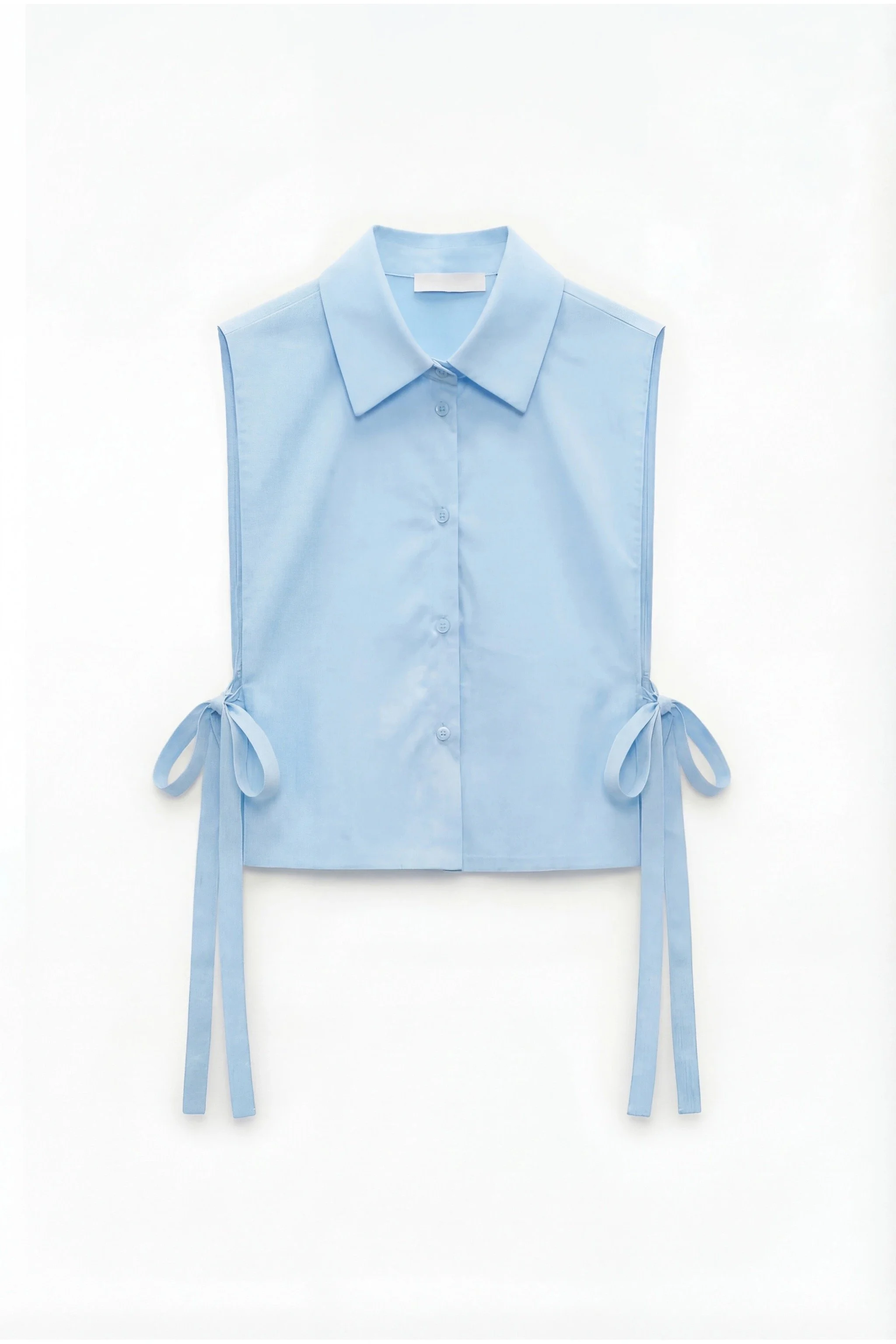 2 Pieces Sleveless Shirt - Blue