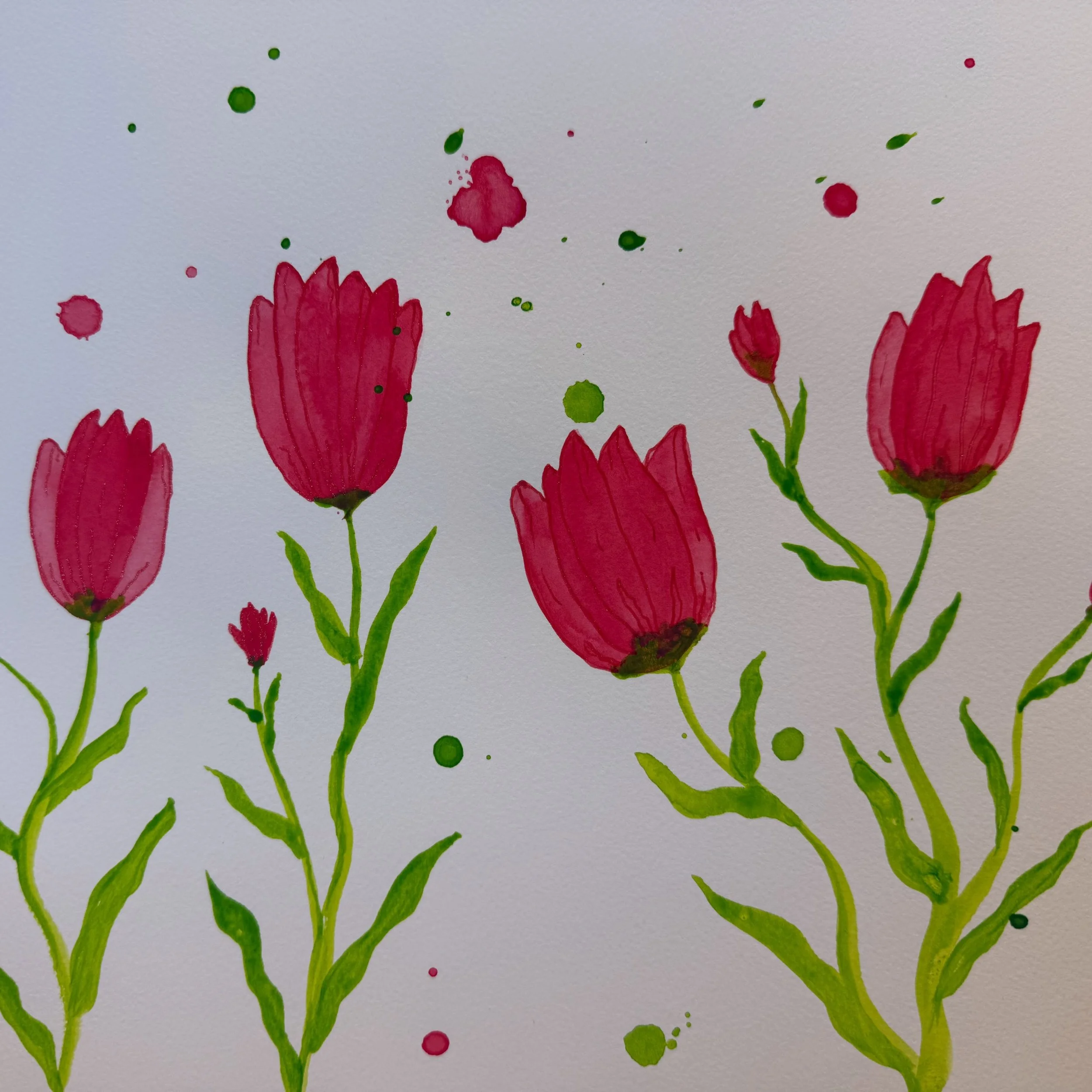 making some art 💕
.
these experiential don&rsquo;t just allow us to express what we feel (though that is a powerful use of expressive arts). sometimes we may end up exploring an experience, processing an emotion, or just playing with the medium and 