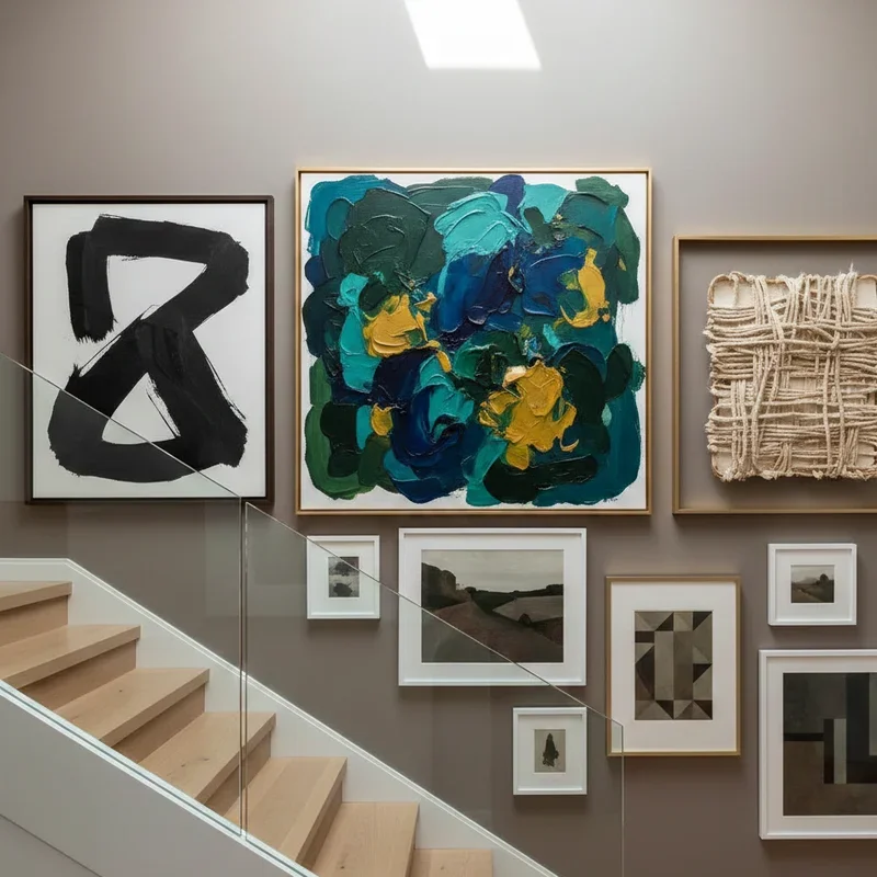 Staircase Gallery Wall Ideas