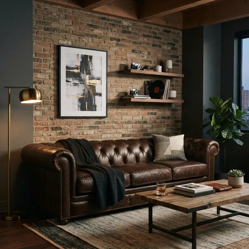 Bachelor Living Room Ideas