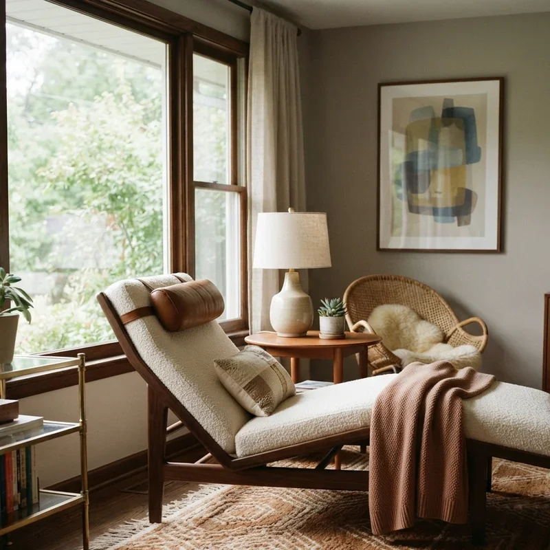 Living Room with Chaise Lounge Ideas
