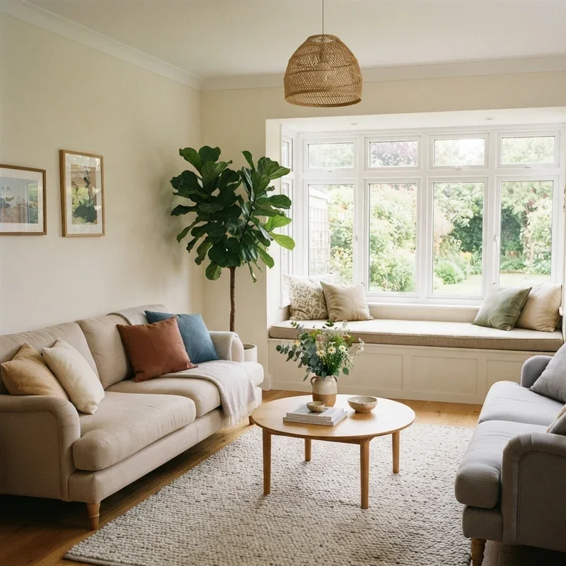 Two Sofa Living Room Ideas
