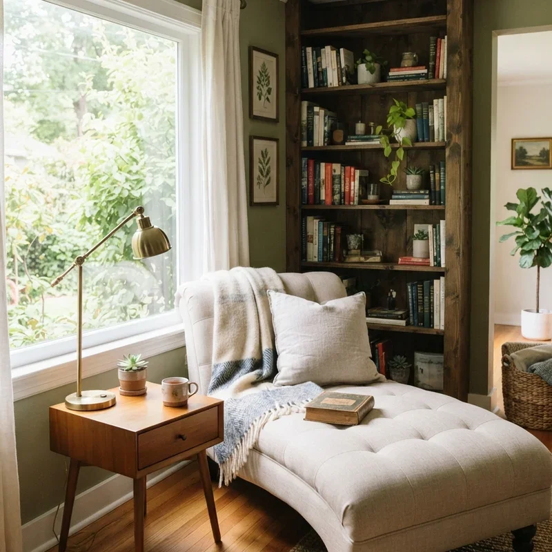 Living Room with Chaise Lounge Ideas