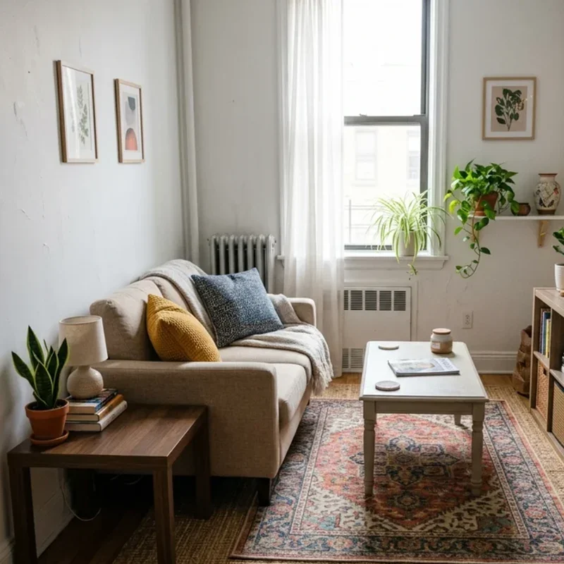 Small Apartment Living Room Ideas on a Budget