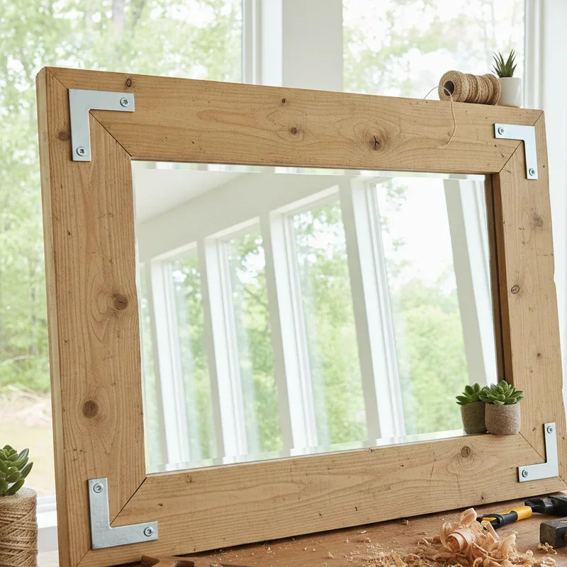 DIY Rectangle Mirror Frame Ideas