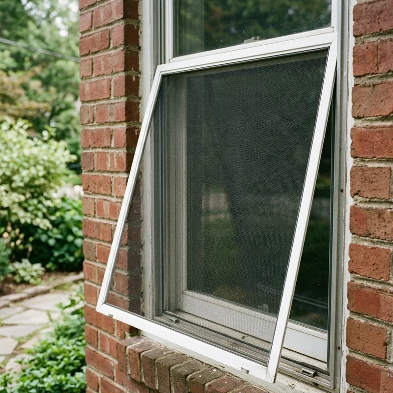 How to Take a Window Screen Out