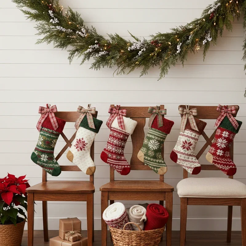 Stocking Hanging Ideas Without Fireplace